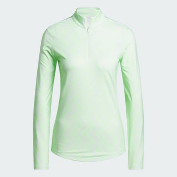 adidas Performance Langarm-Poloshirt WOMEN'S ULTIMATE365 PRINTED QUARTER-ZIP MOCK