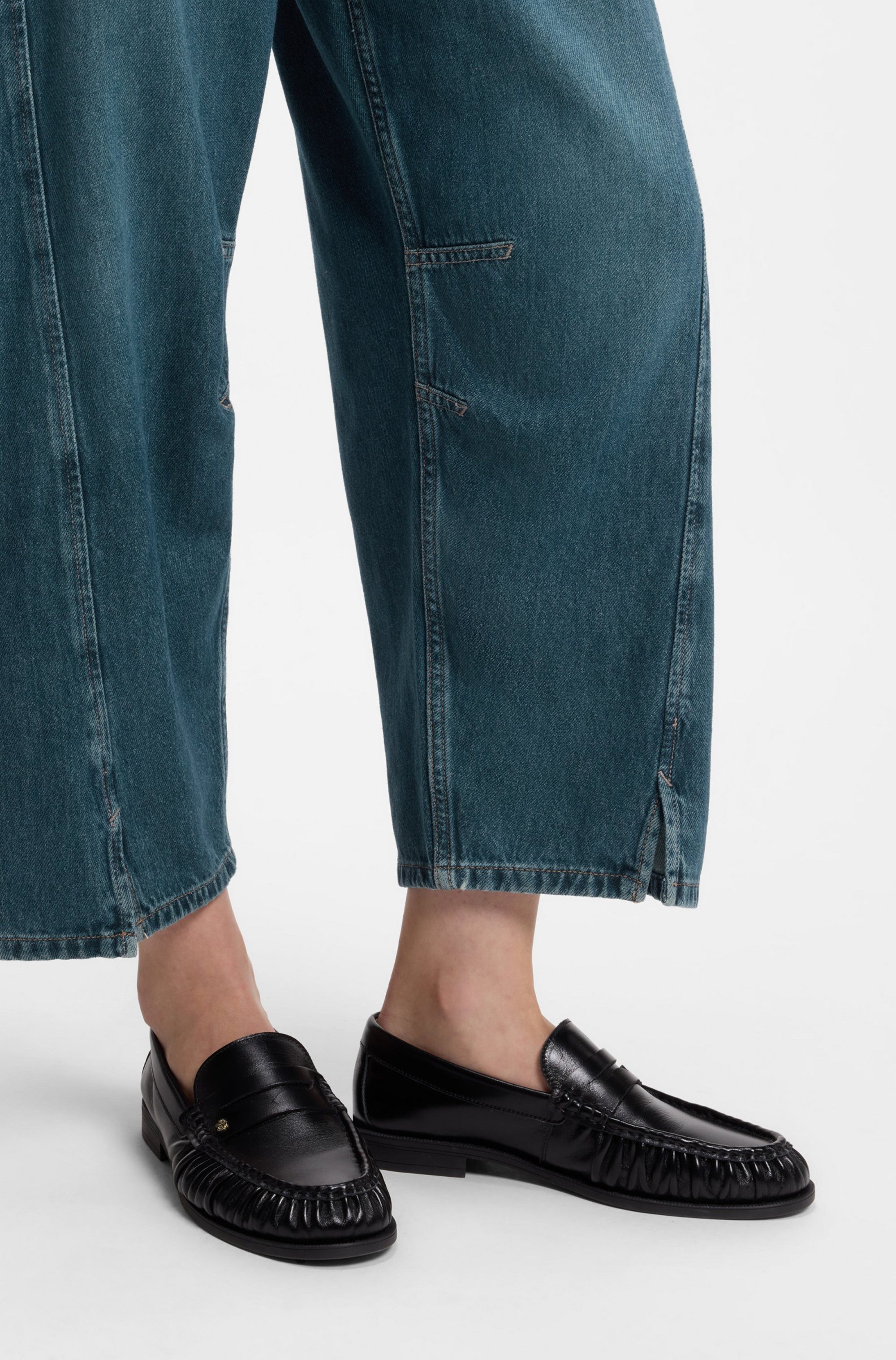 BOSS ORANGE High-waist-Jeans DIANA HR C Premium Damenmode im Balloon Fit, Baumwoll-Denim