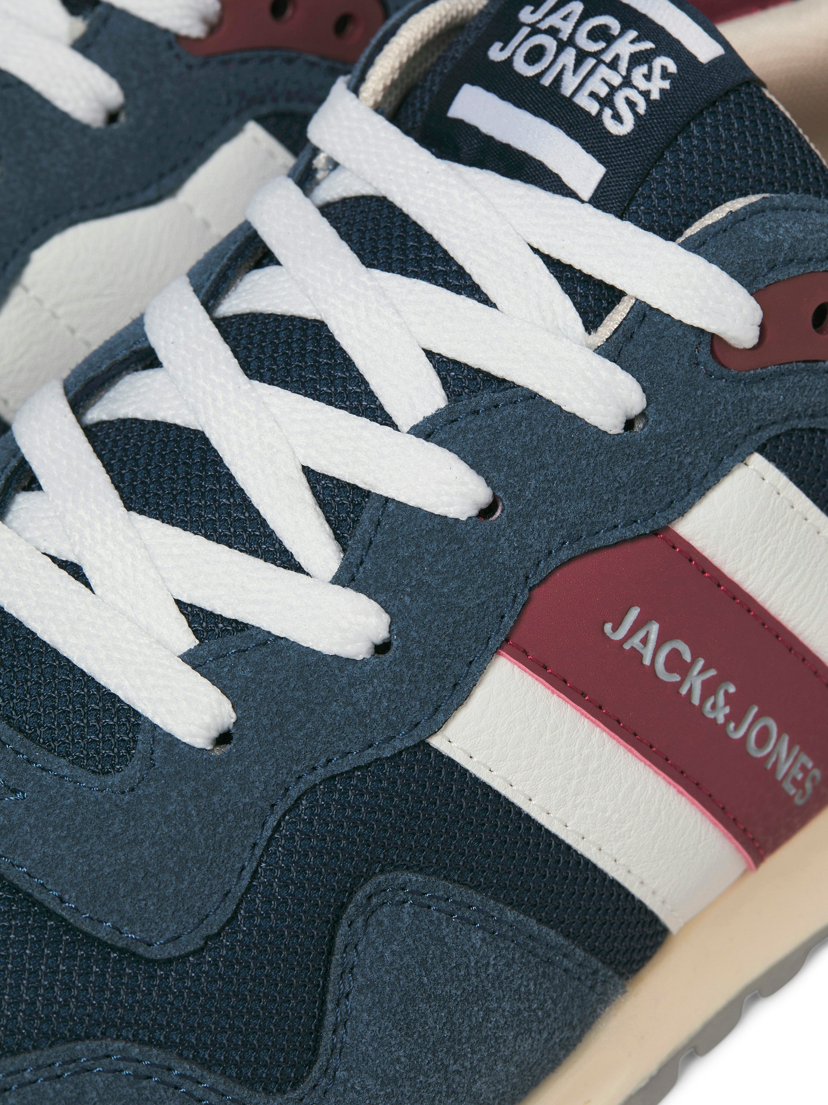 Jack & Jones JFWSTELLAR Sneaker Schnürschuh, Halbschuh, Streetwear-Sneaker mit Profilsohle