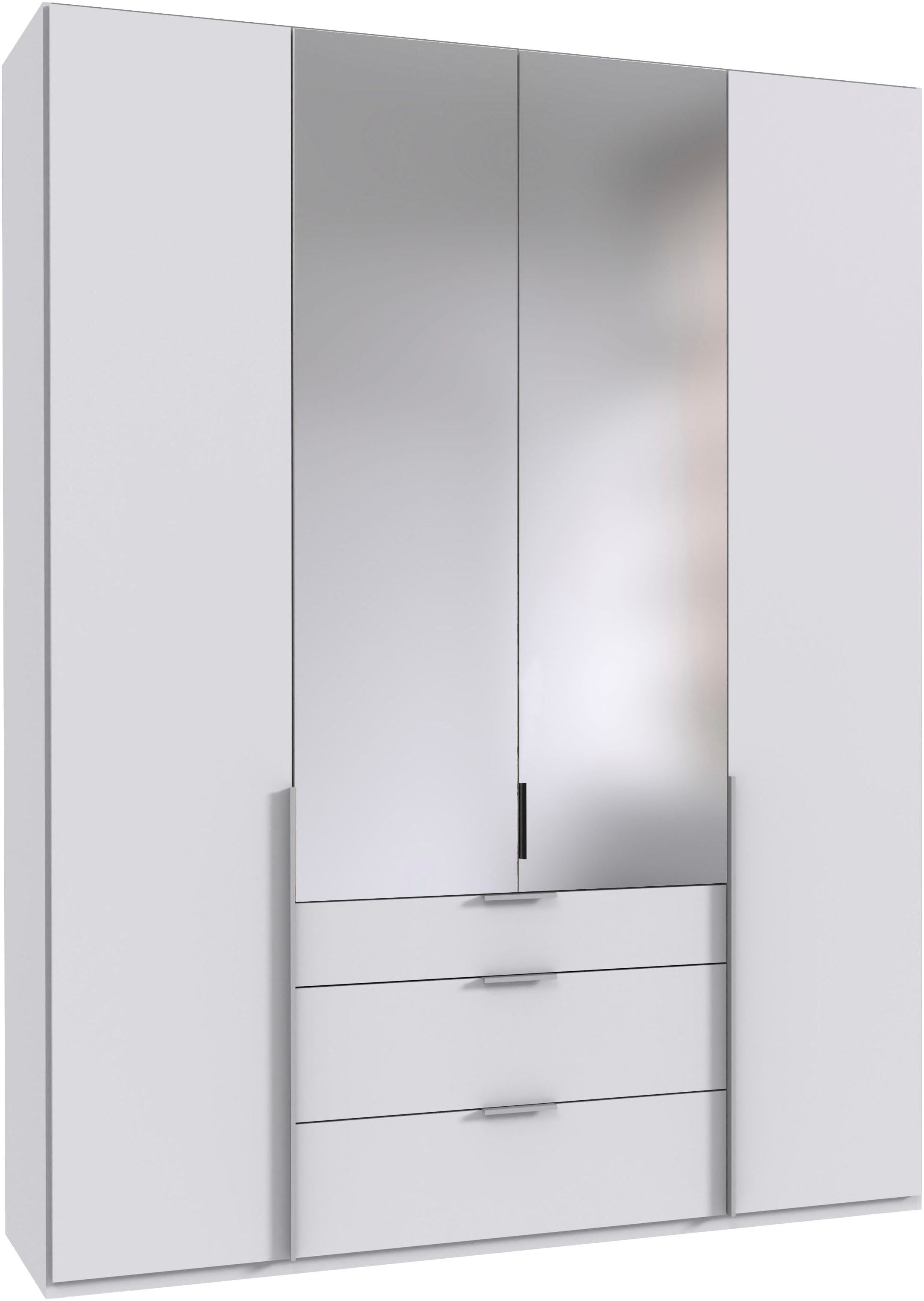 Wimex Drehtürenschrank "Mugano", (mit langen oder kurzen Griffen aus Metall günstig online kaufen