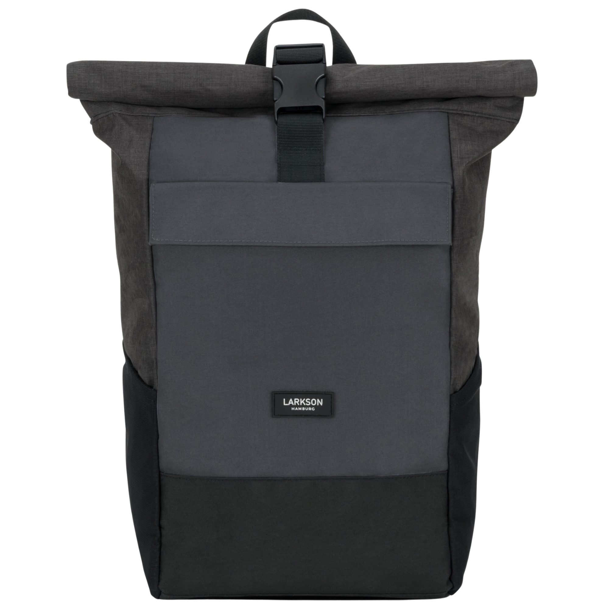 LARKSON Cityrucksack No 4, Rolltop Damen Herren, Laptop Fach (1-tlg), Wasserabweisend