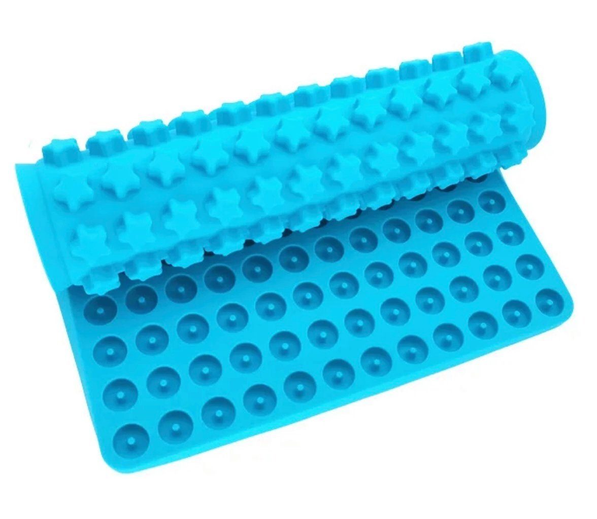 Bioscen Backmatte PetDelight Stars & Donuts: Silikon Backmatte für köstliche Hundekekse, Silikon (Backmatte)