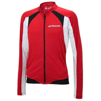 Airtracks Radtrikot Herren Fahrradtrikot Langarm Pro T Radtrikot - Jersey mit Quick Dry & Anti-UV » S M L XL XXL XXXL «