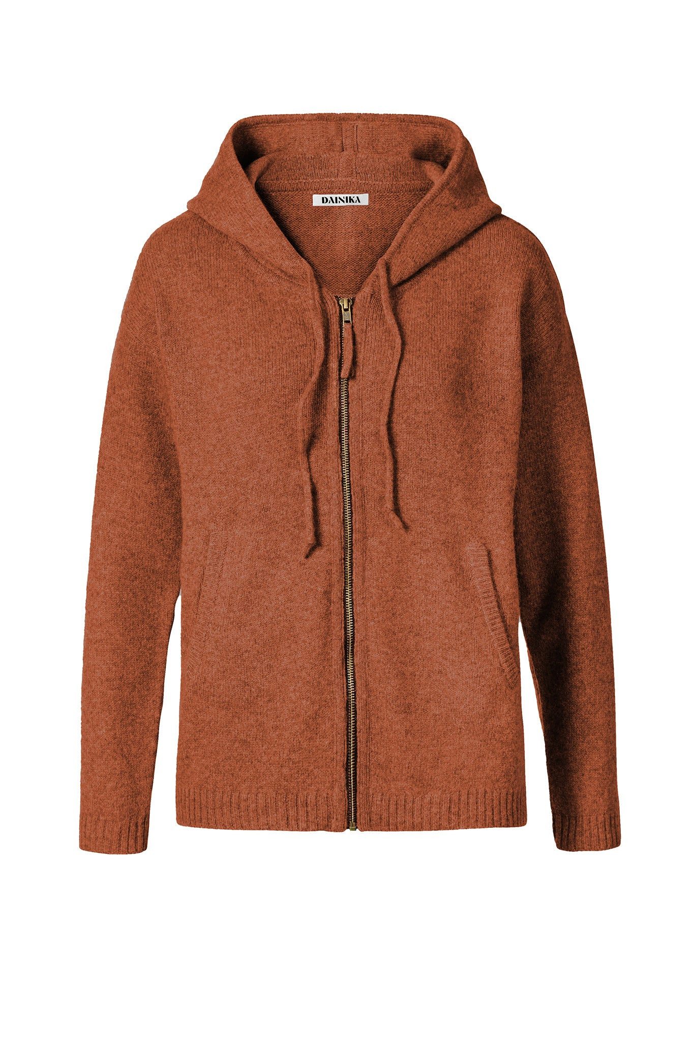 DAINIKA Strickjacke Weiche Damen Kapuzenjacke mit günstig online kaufen