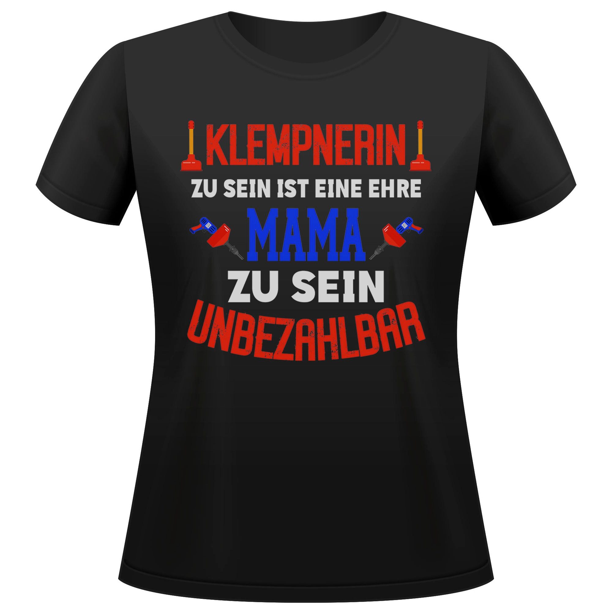 T-Shirt Klempnerin Geschenk Frauen Spruch Beruf Ausbildung Abschluss