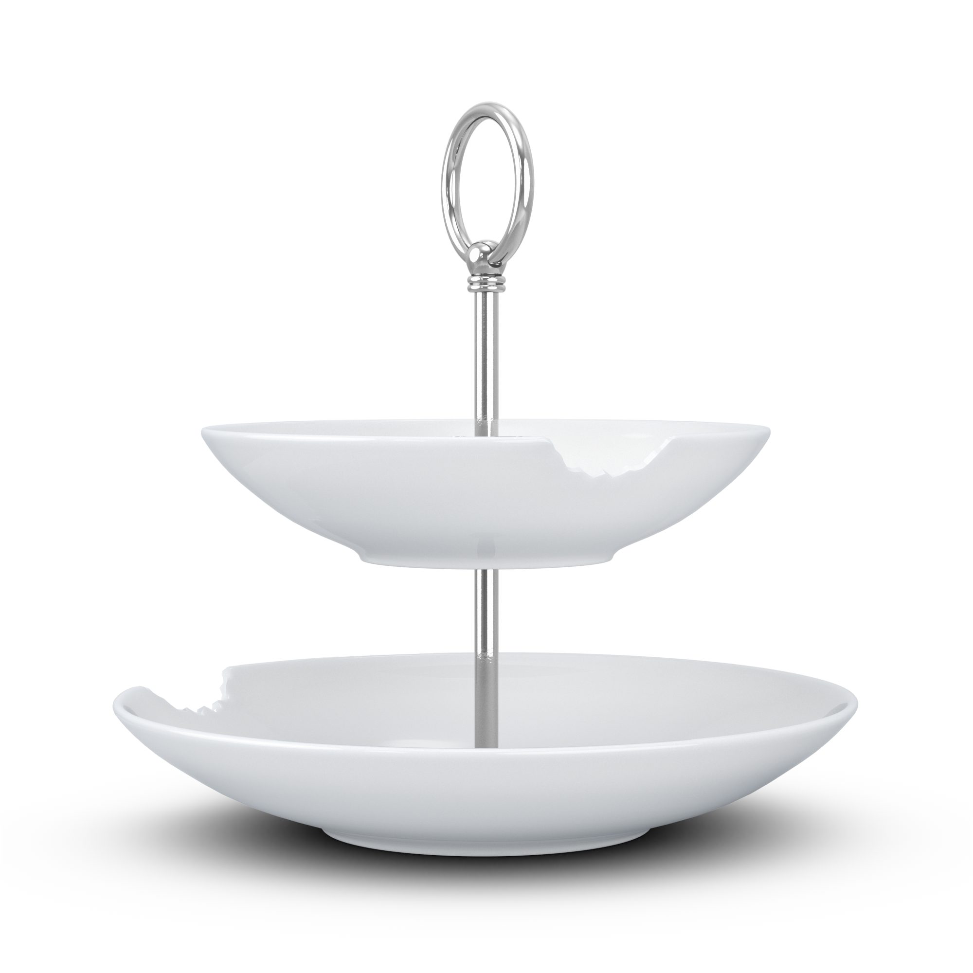FIFTYEIGHT PRODUCTS Etagere FIFTYEIGHT Food-Tempel 2-stufig, (2-tlg), spülmaschinengeeignet