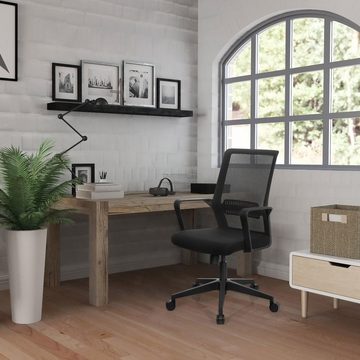hjh OFFICE Drehstuhl Home Office Bürostuhl PRESTON Stoff mit Armlehnen (1 St), Schreibtischstuhl ergonomisch