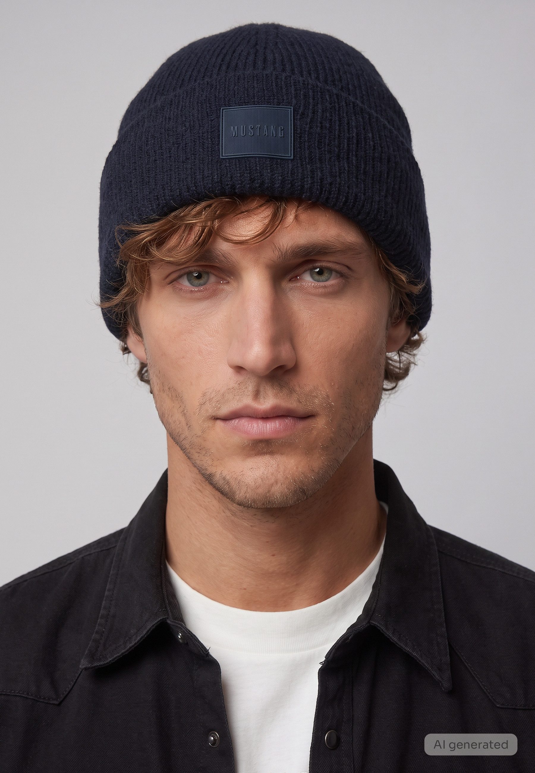 MUSTANG Beanie Herren Style Farmington