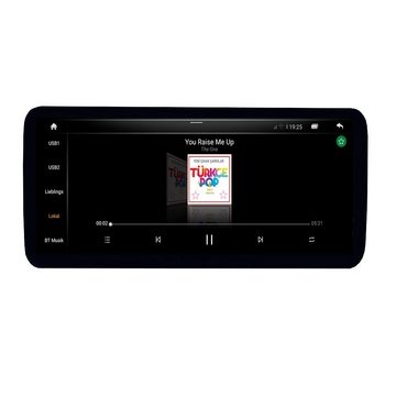 TAFFIO Für Audi Q5 MMI 3G 12" Touchscreen Android GPS USB Bluetooth CarPlay Einbau-Navigationsgerät