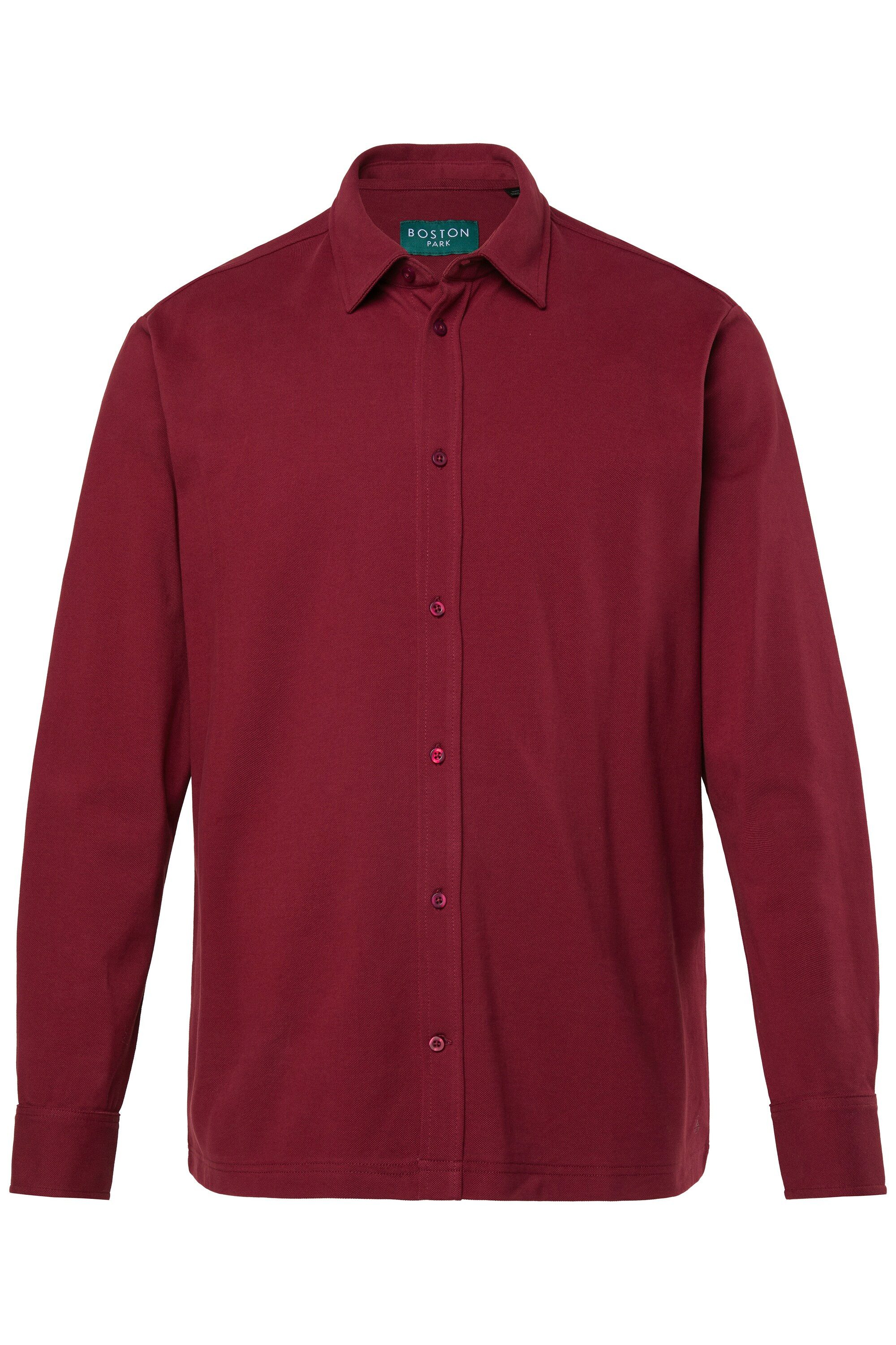 Boston Park Businesshemd Boston Park Piqué-Hemd Langarm Kentkragen bis 8 XL günstig online kaufen