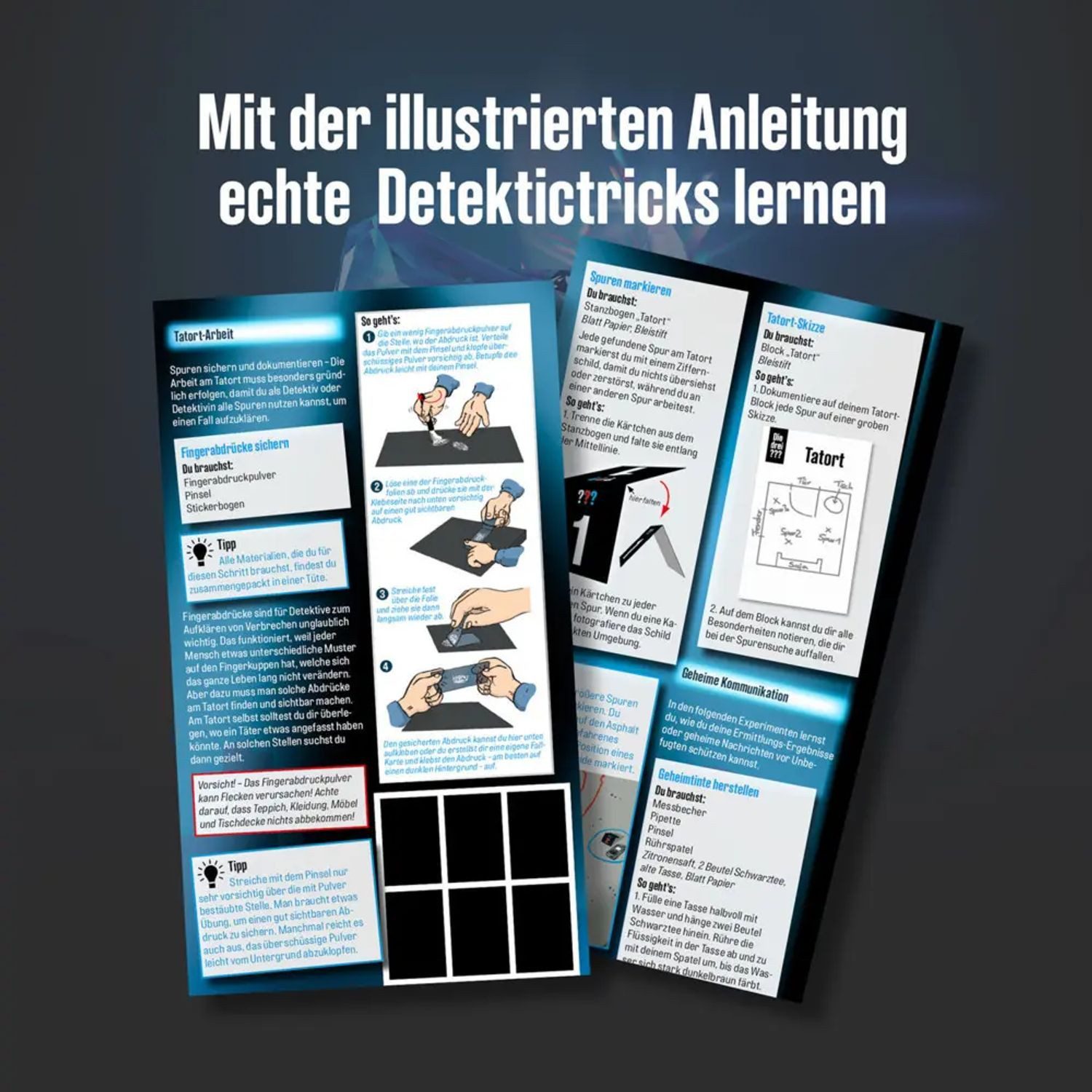 Kosmos Spiel Die drei ??? Detektiv-Ausrüstung