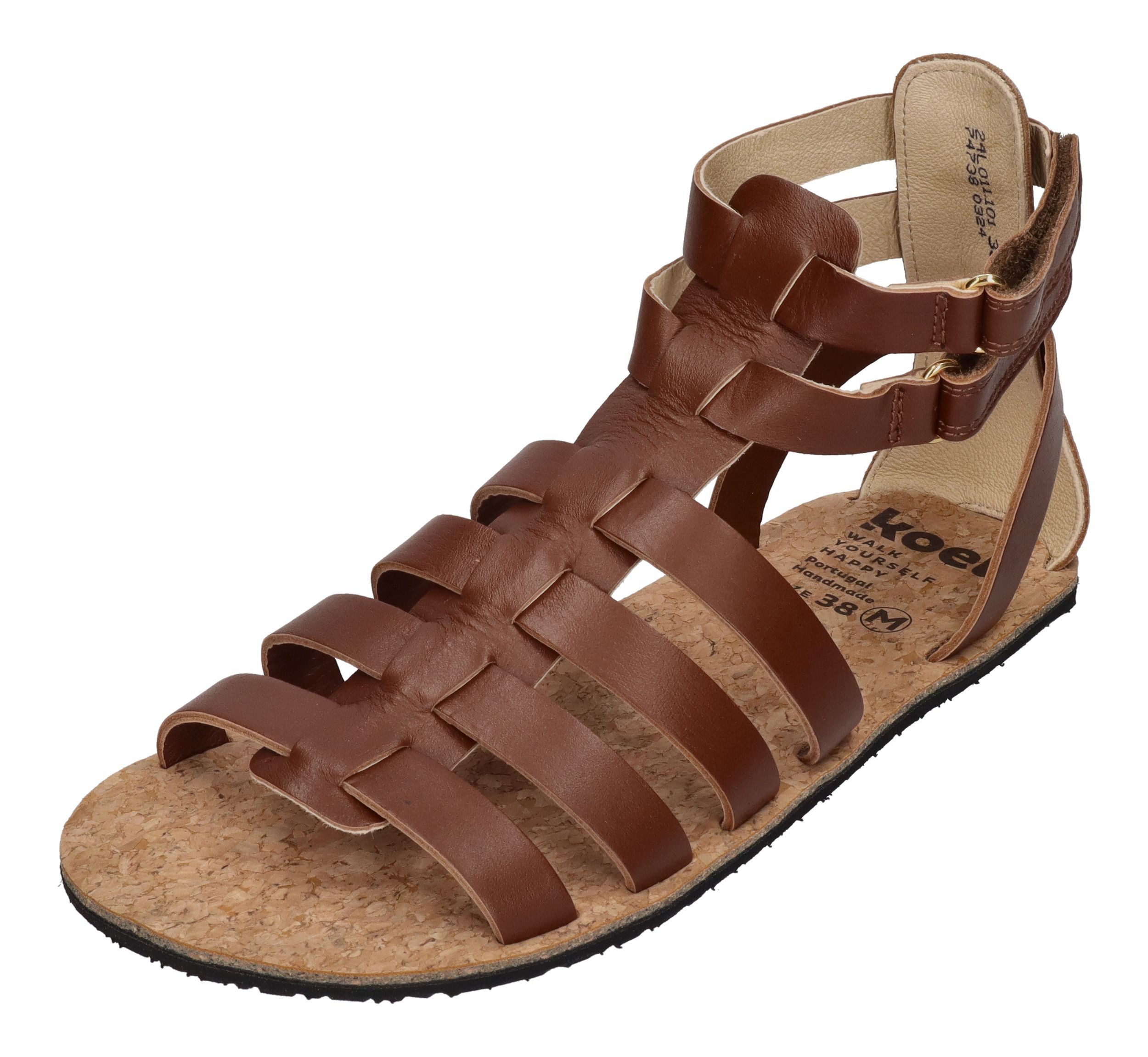 KOEL AURELIA NAPPA Barfußschuh Cognac