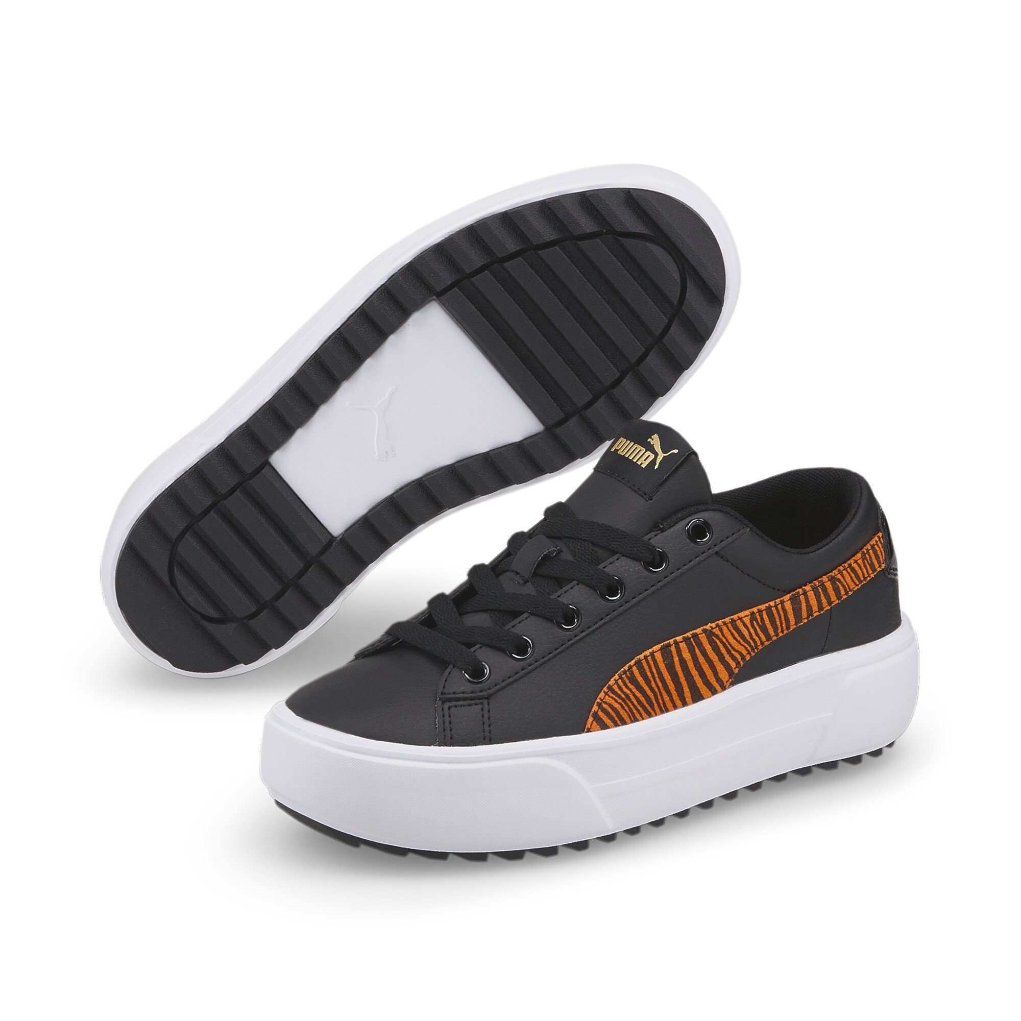 Schuhe Sneaker PUMA Kaia Tiger Damen Sneakers mit Plateausohle Regular Sneaker