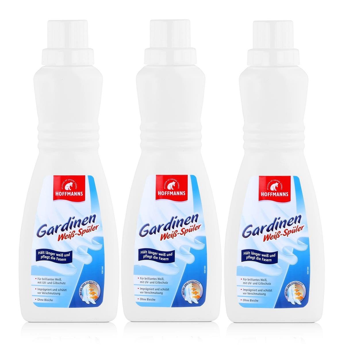 Hoffmanns Hoffmanns Gardinen Weiß-Spüler 500ml - Ohne Bleiche (3er Pack) Spezialwaschmittel
