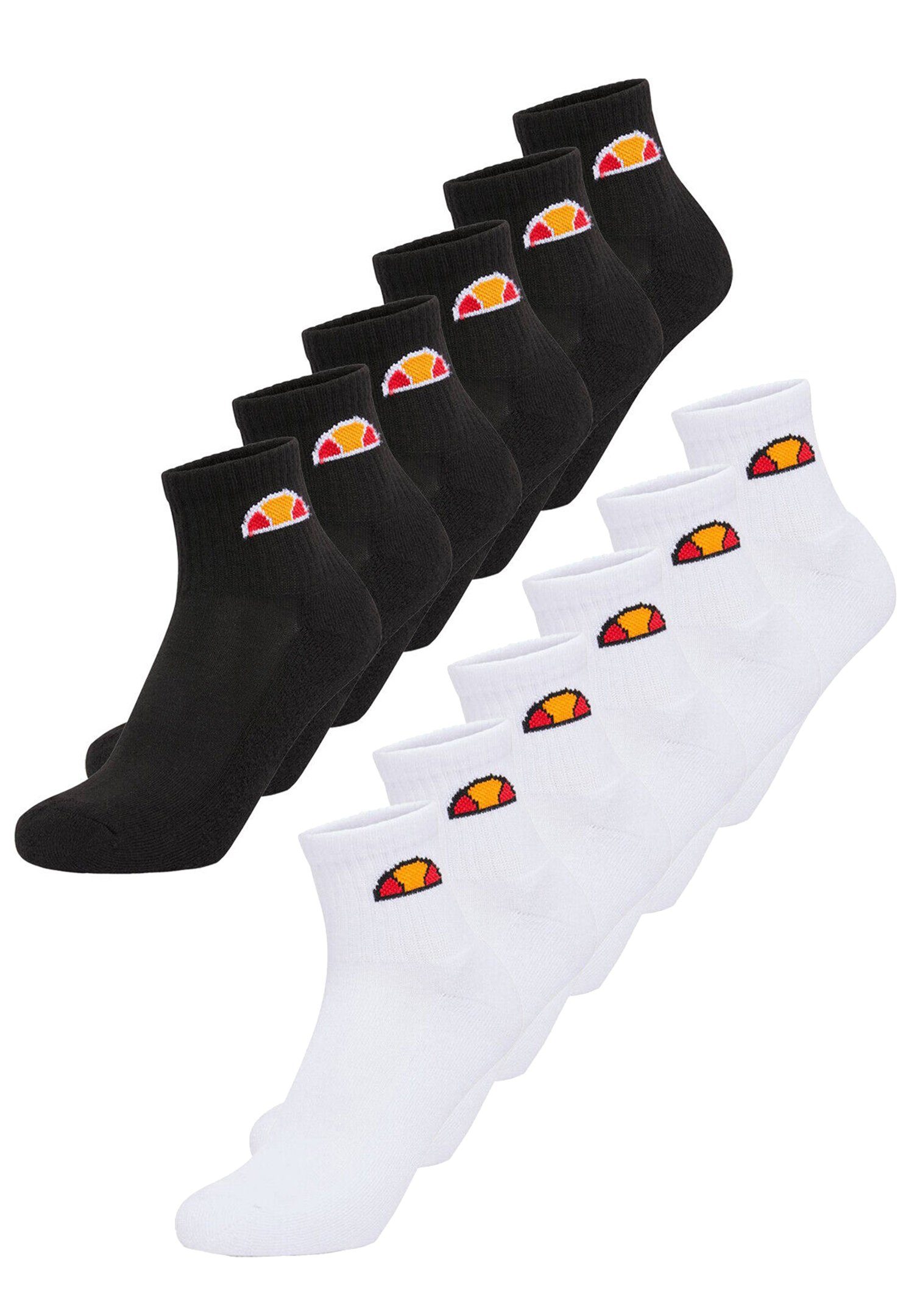 Kurzsocken 6P Ellesse Sock (6-Paar) RILLA Black Ankle