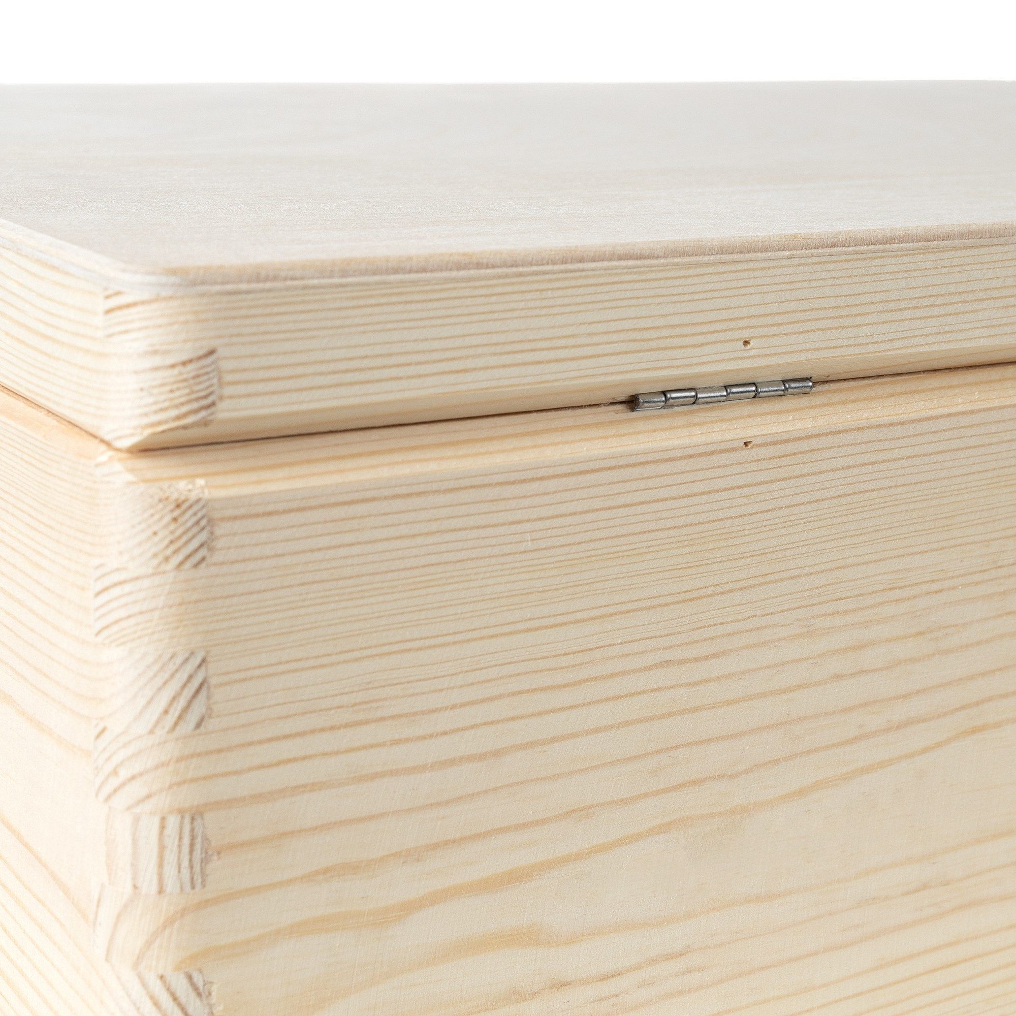 Creative Deco Holzkiste Holzkiste mit Deckel Erinnerungsbox Baby Groß Unlac günstig online kaufen