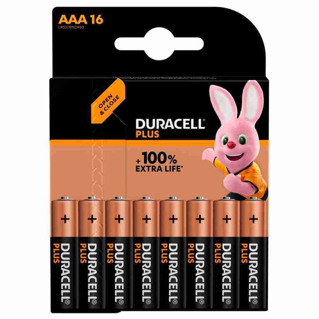 Duracell Batterien Duracell Plus Power, AAA (Micro) Batterie, 1,5V