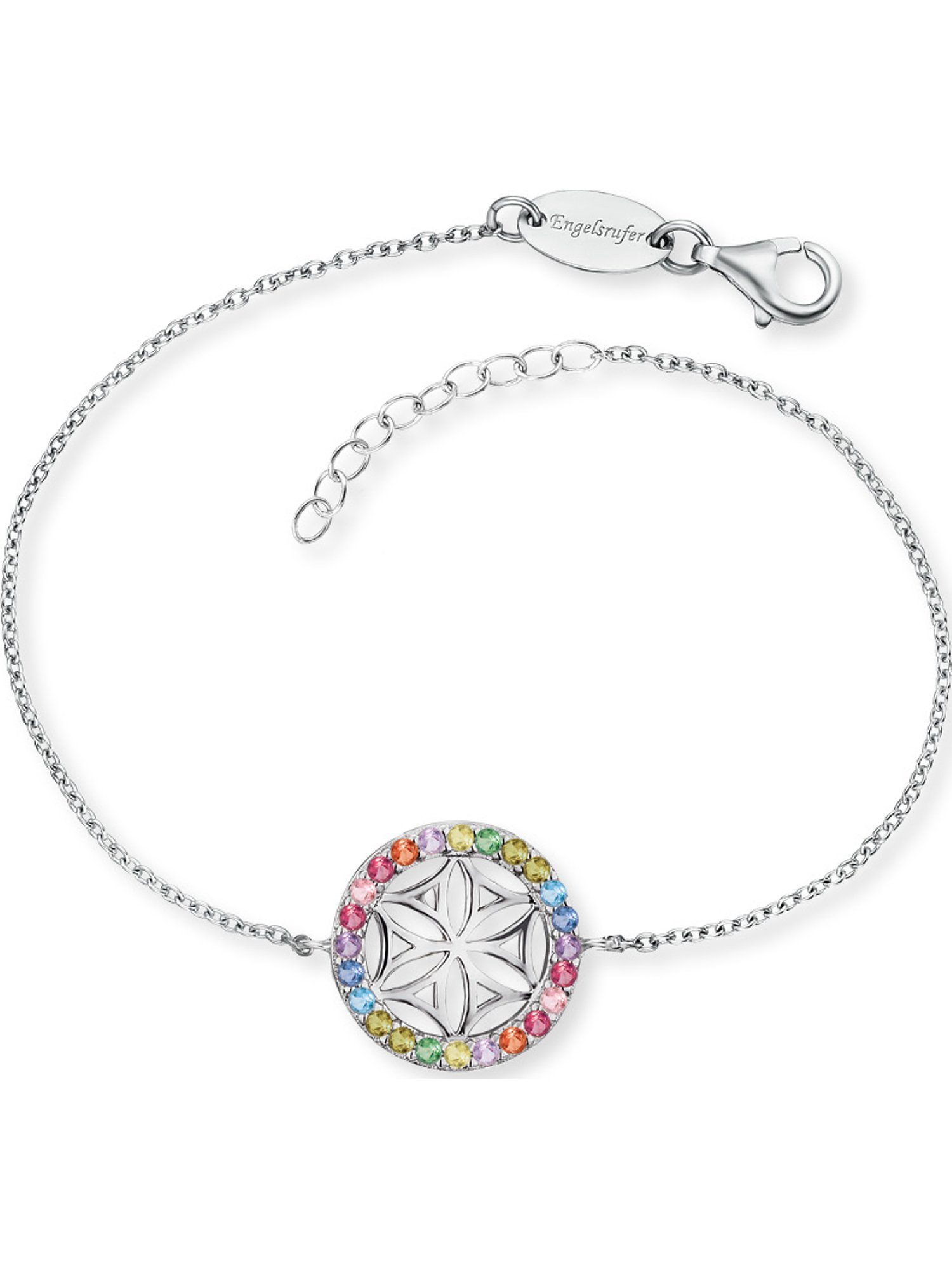 Silberarmband Engelsrufer Damen-Armband 925er Silber Zirkonia