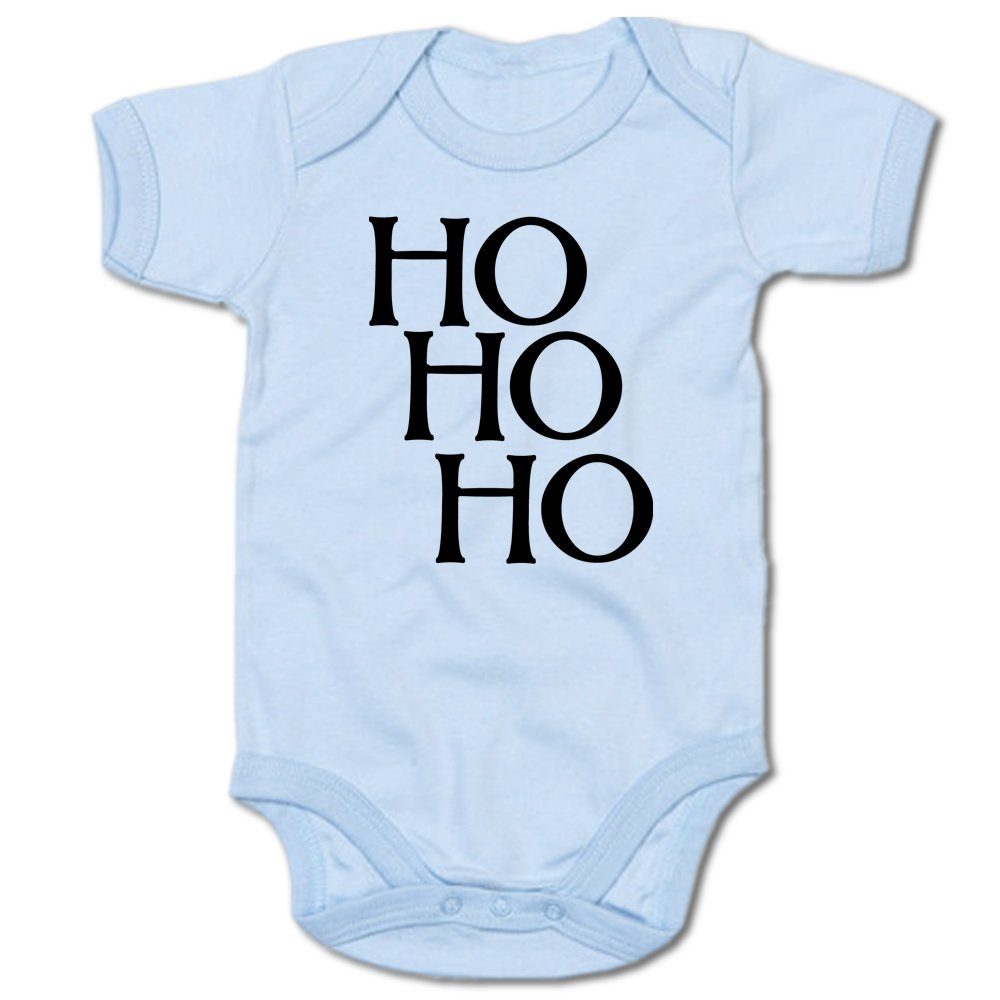Ggraphics Kurzarmbody Ho Ho Ho Baby Body mit Spruch / Sprüche / Print