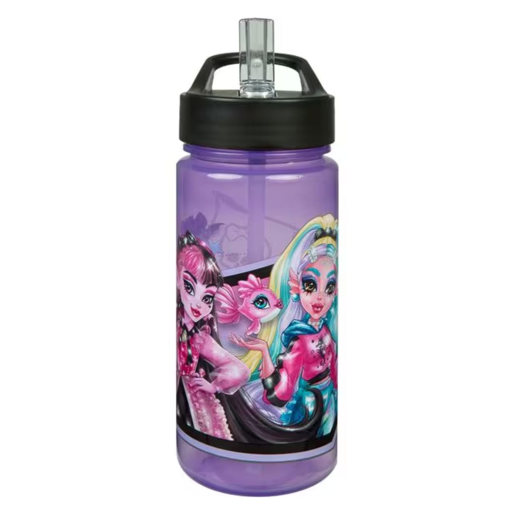 Monster High Trinkflasche Trinkflasche – Aero-Getränkeflasche für Schule und Ausflüge