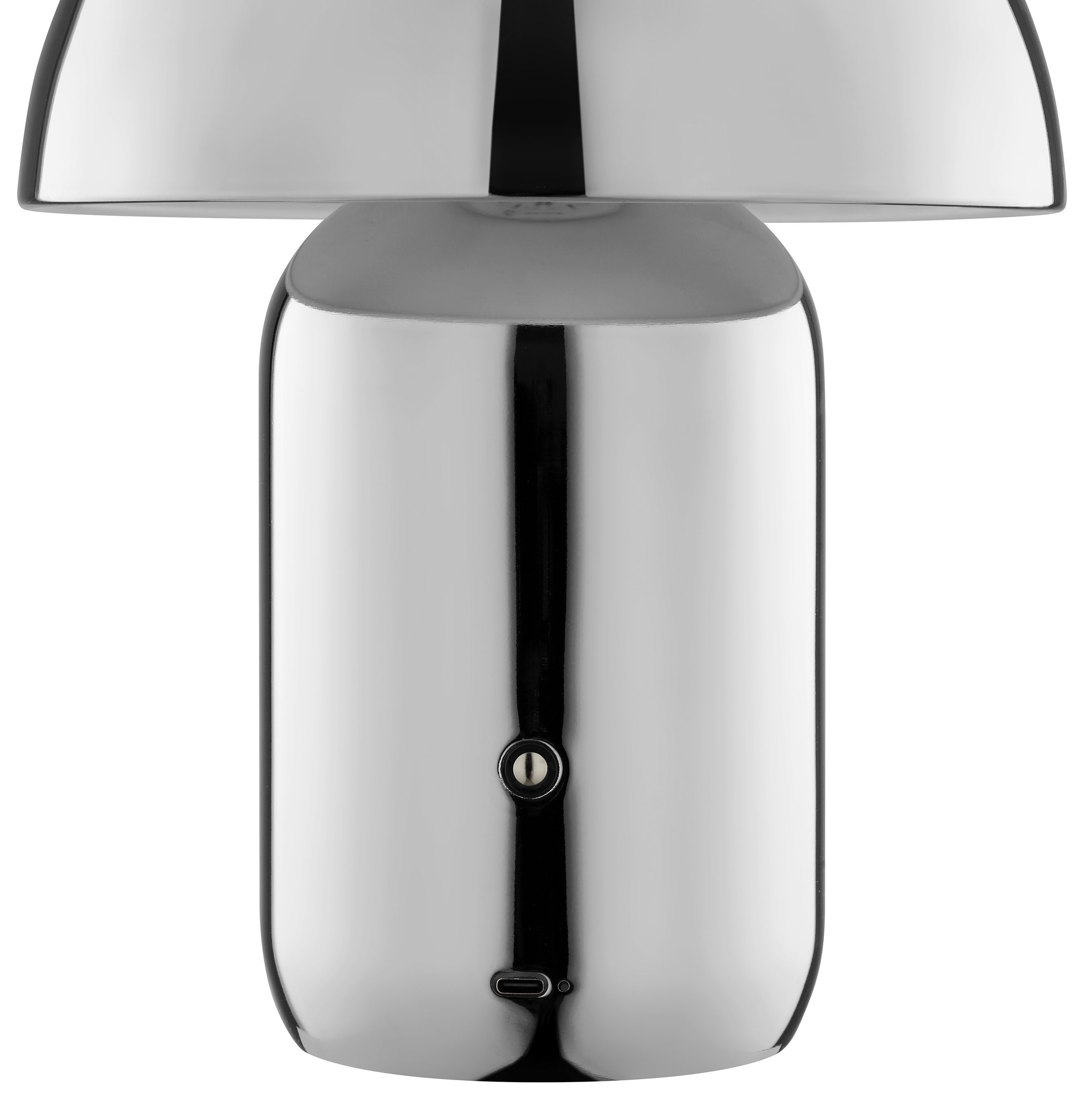 LeGer Home by Lena Gercke LED Tischleuchte Galilea, Dimmfunktion, LED fest integriert, Warmweiß, dimmbar, Ø 20 cm, Metall, Akku Tischlampe, Schalter mit Touchfu – Bild 4 von 5