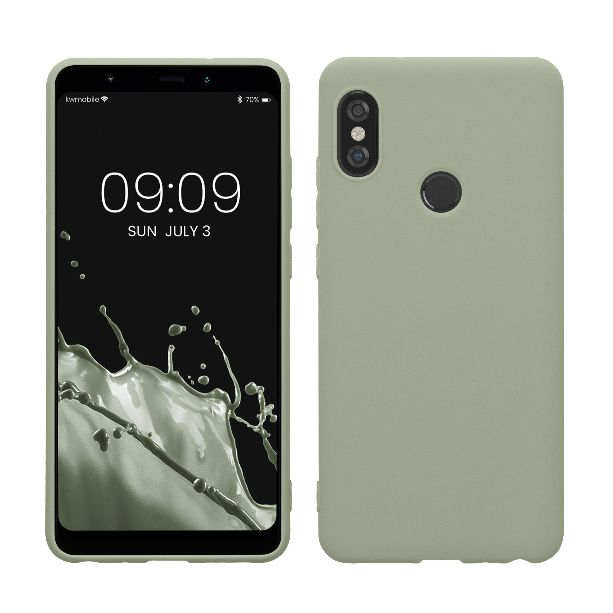 kwmobile Handyhülle Hülle für Xiaomi Redmi Note 5 (Global Version) / Note 5 Pro, Hülle Silikon - Soft Handyhülle - Handy Case Cover