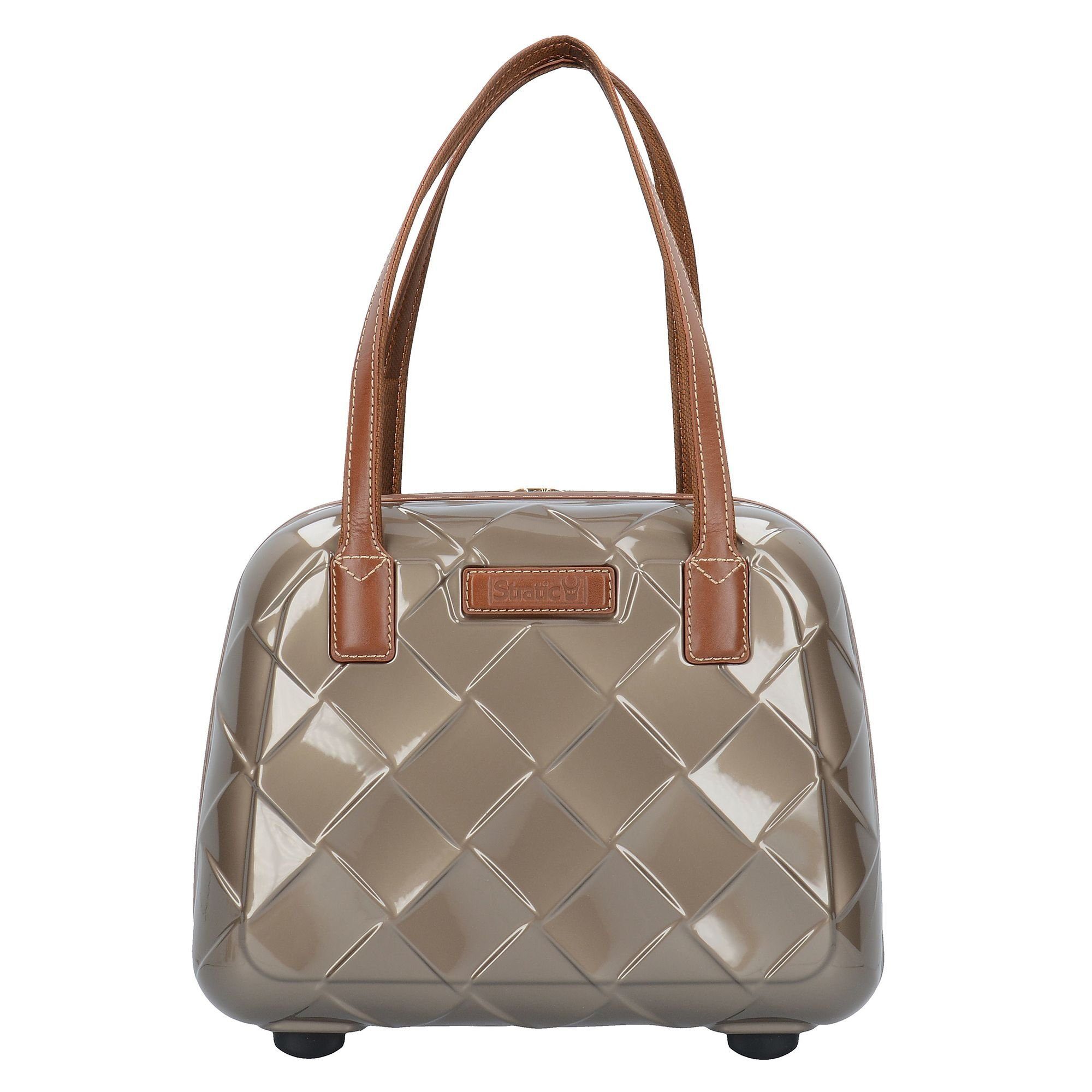 Stratic Beautycase Leather & More, Polycarbonat champagner