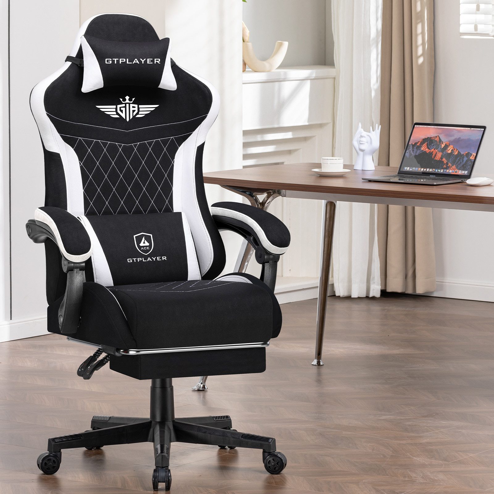 GTPLAYER Gaming-Stuhl Ergonomischer Gaming Sessel Schreibtischstuhl günstig online kaufen