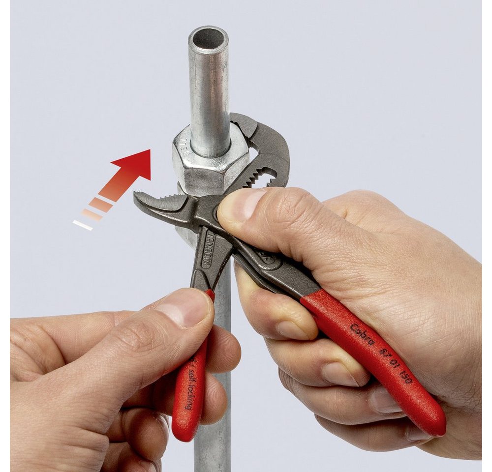 Thumbnail - Knipex Wasserpumpenzange Knipex 87 01 150 87 01 150 SB Wasserpumpenzange 150 mm