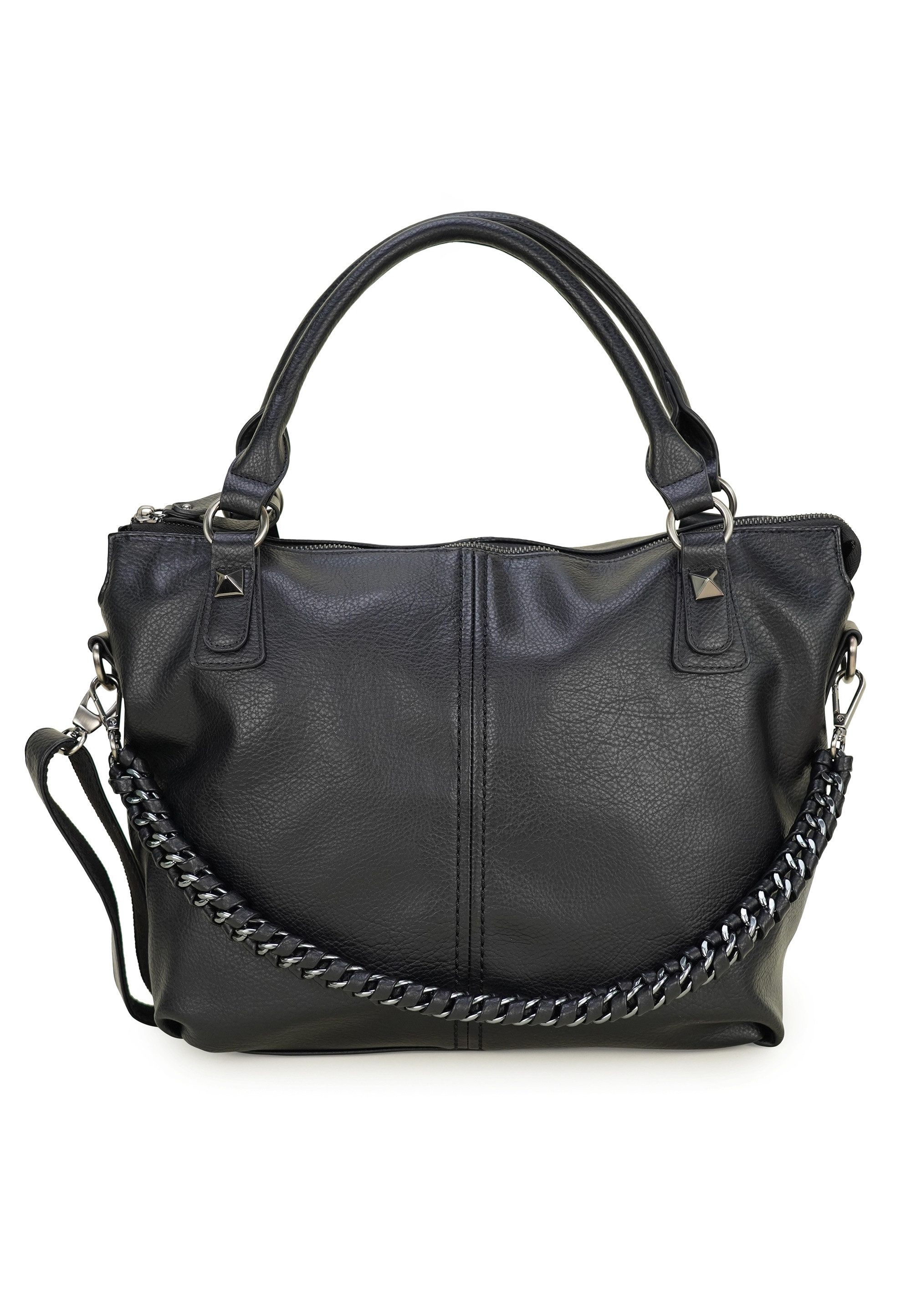 Harpa Schultertasche MAXX, mit dekorativer, geflochtener Kette