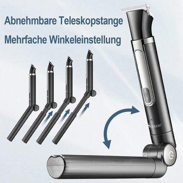 DOPWii Haarentferner-Set 4-in-1-Elektrorasierer mit abnehmbarem und einziehbarem Griff, multifunktionales Pflegewerkzeug