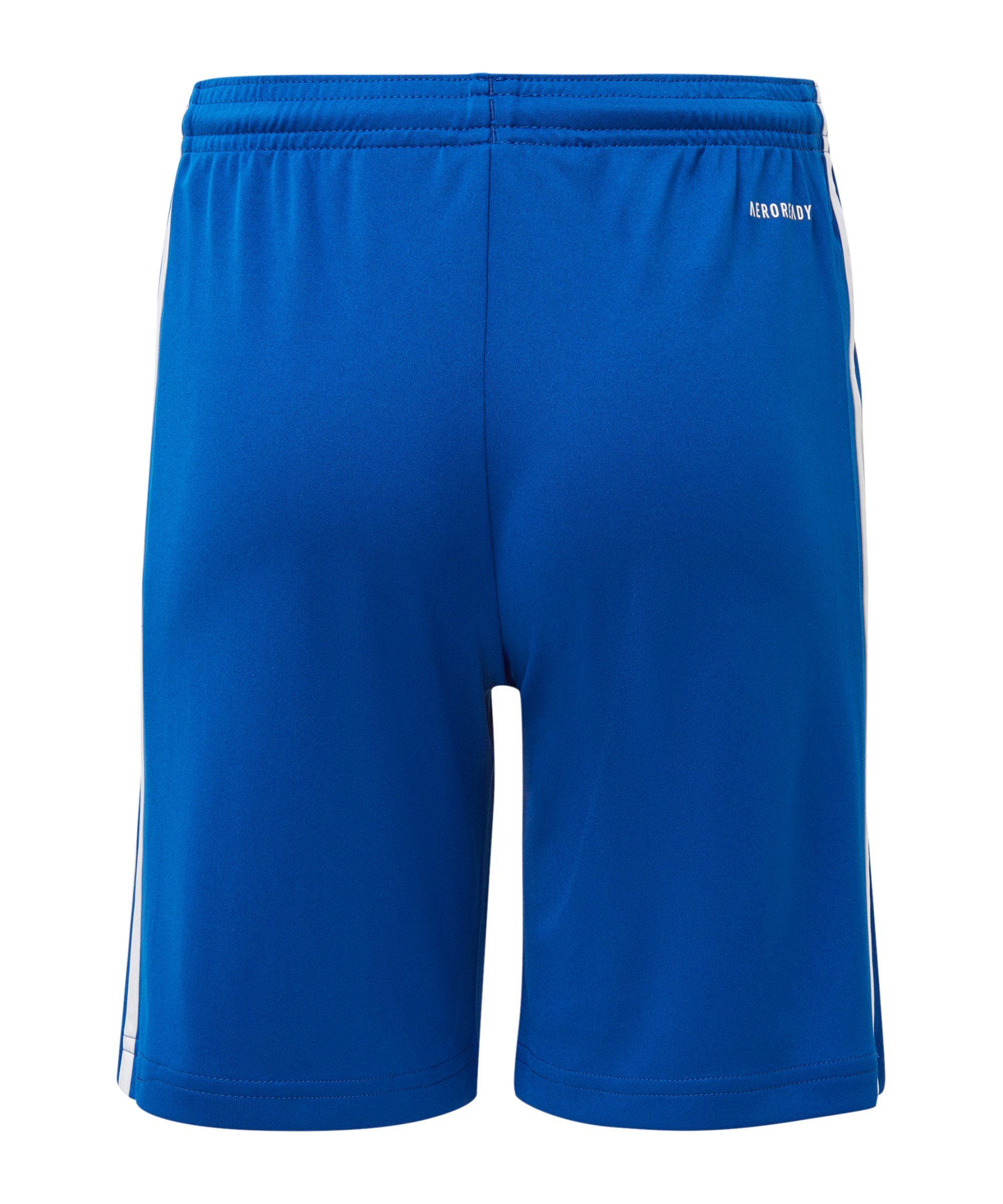 Kids Squadra Sporthose Performance adidas Short 21 blauweissweiss