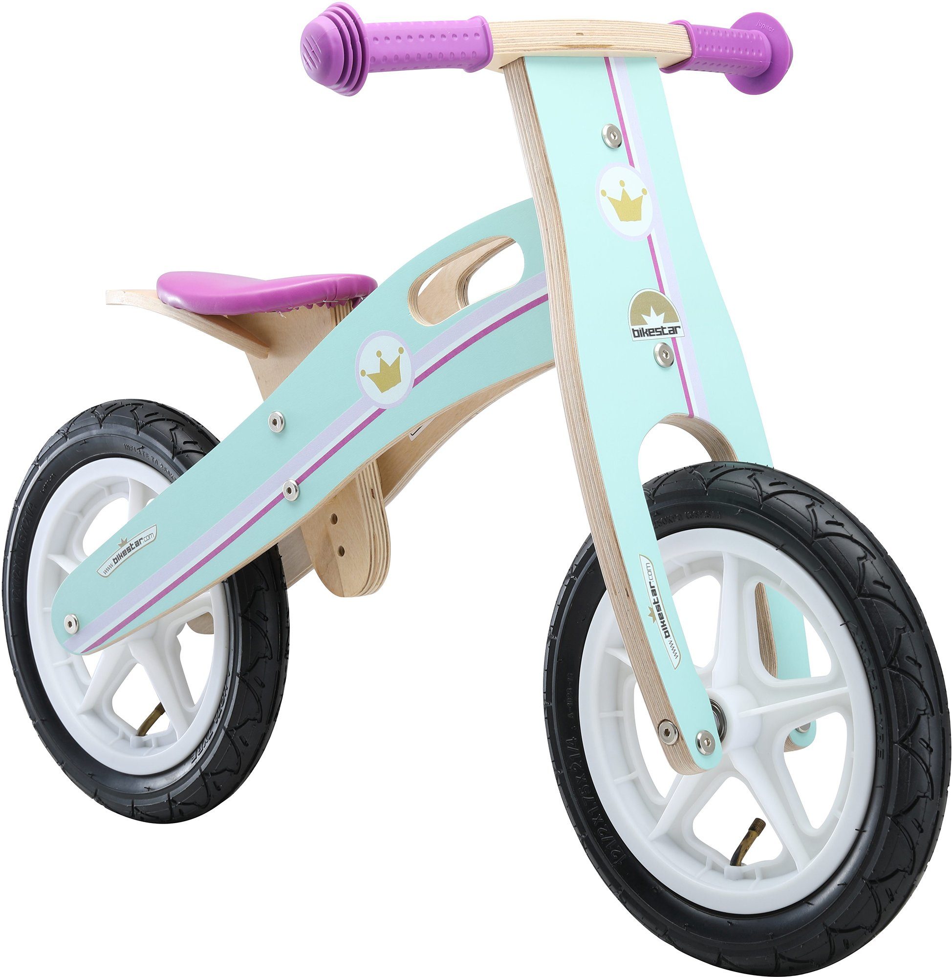 Bikestar Laufrad Holz 12 Zoll
