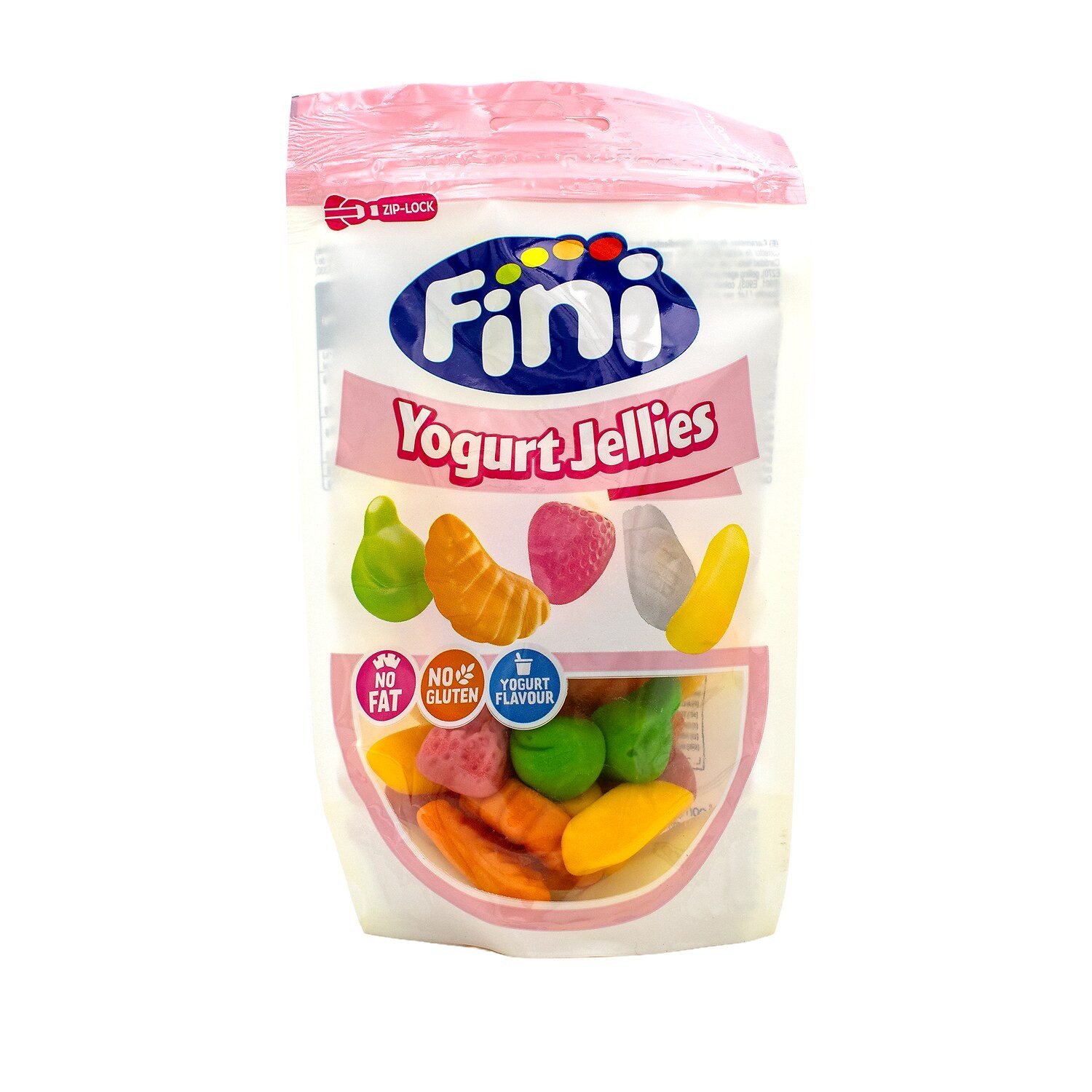 Fini Süßigkeit, 1 x 165 g, Fini Yogurt Jellies – Fruchtgummis mit Joghurtgeschmack