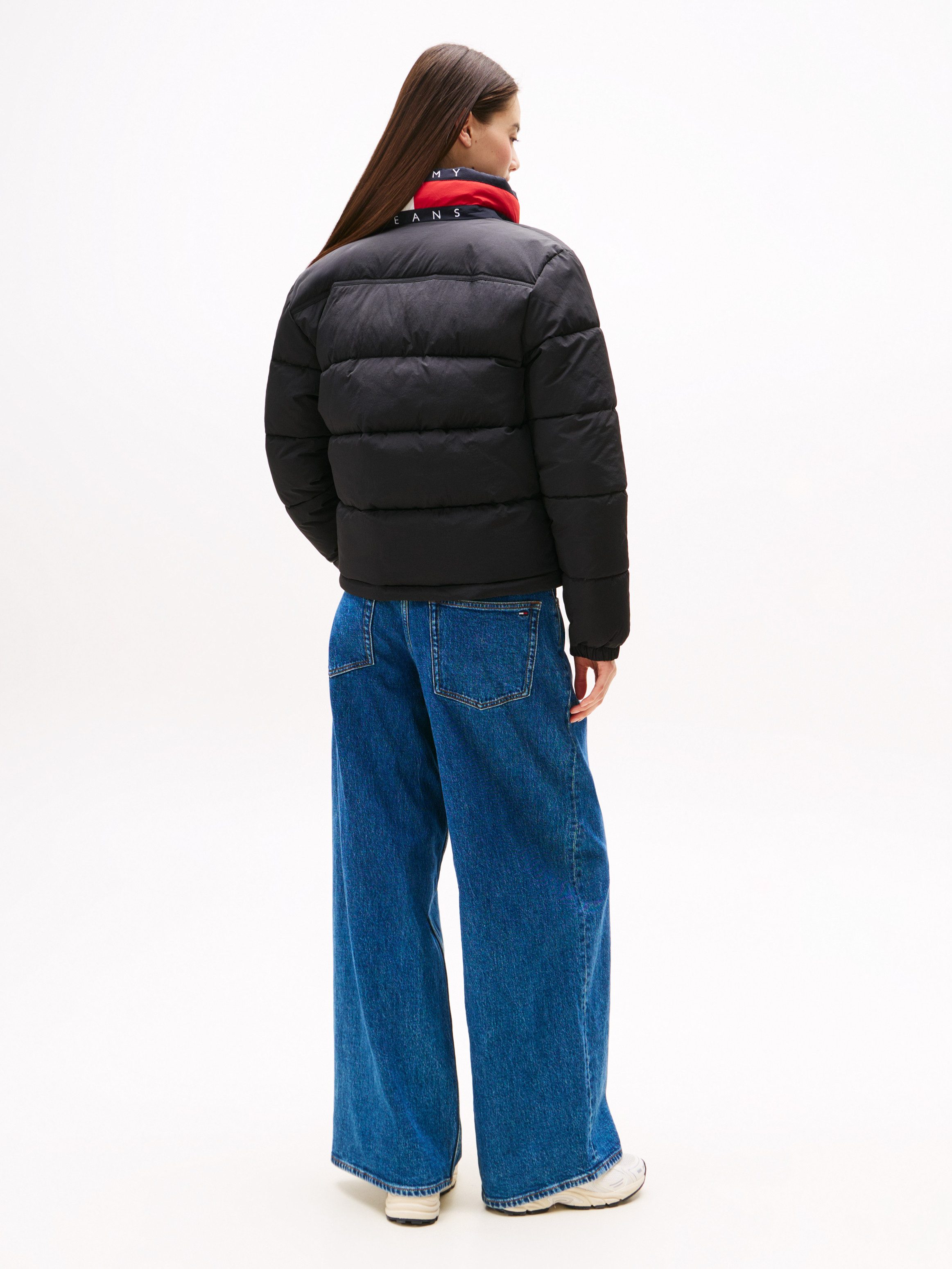 Tommy Jeans Steppjacke TJW ESS PUFFER FLAG JACKET EXT