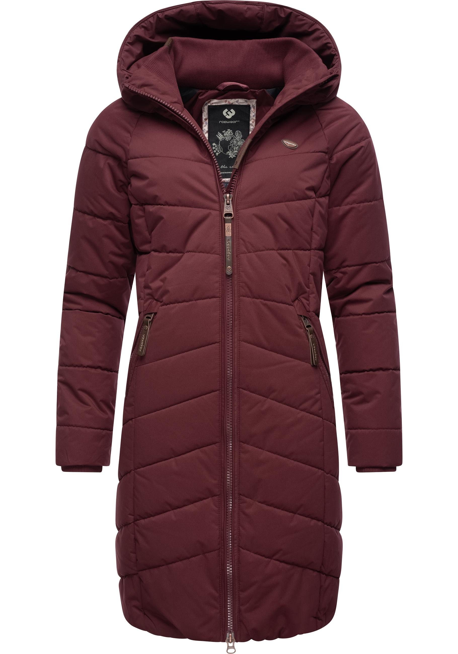 Ragwear Steppmantel Dizzie Coat Wasserdichter Winterparka mit gefütterter K günstig online kaufen