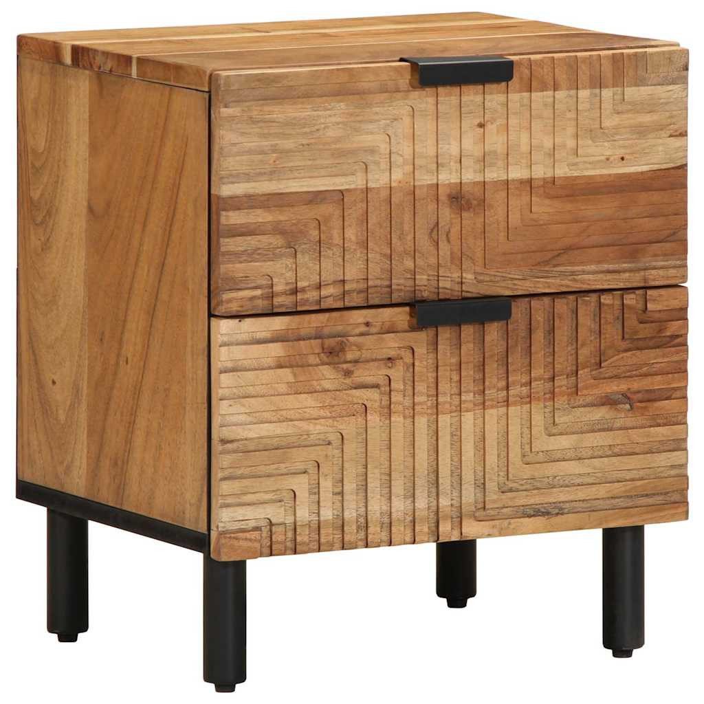 Nachttisch Nachttisch 40x33x46 cm Massivholz