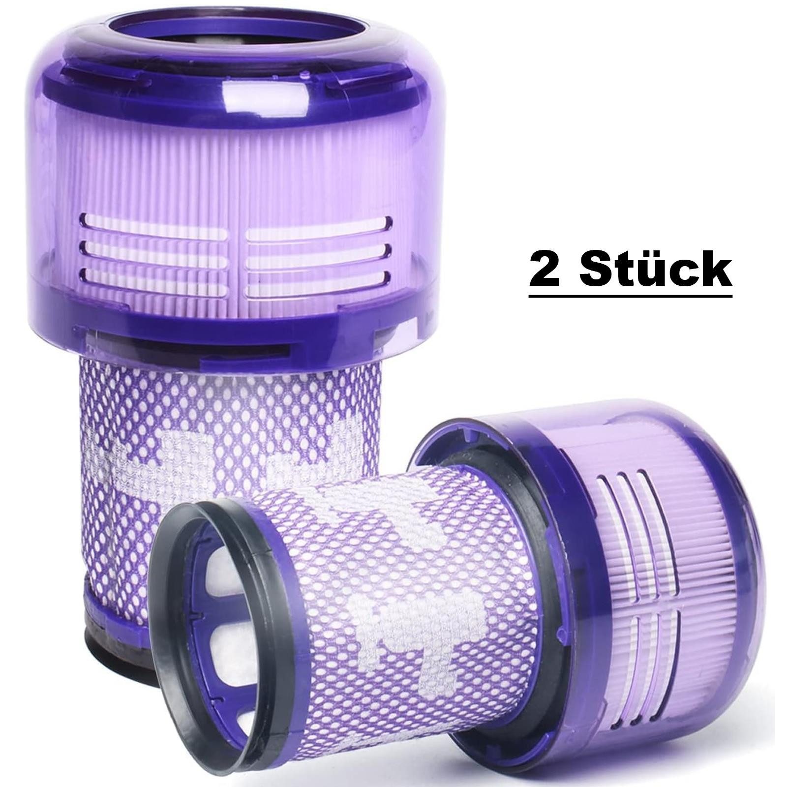 CoolGadget HEPA-Filter 2x Ersatzfilter für Dyson V12, Zubehör für Für Dyson, Premium Hepa Ersatz Filter aus dem Zubehör 100% passgenau