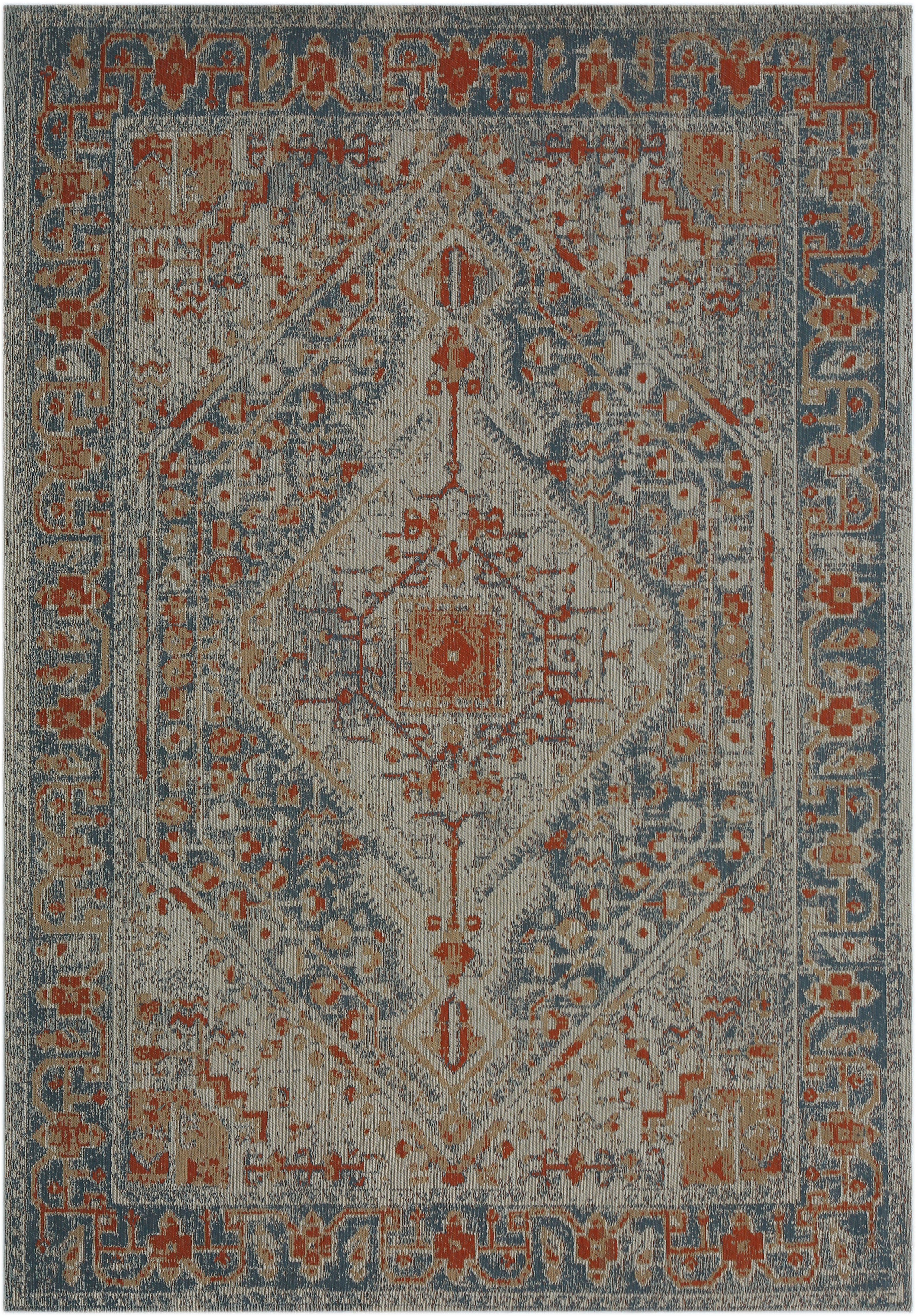 Teppich »Enna«, DELAVITA, rechteckig, Höhe 10 mm, orient Dekor-Otto