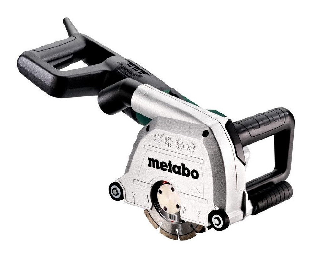 metabo Mauernutfräse MFE 40, Mit 2 Diamant-Trennscheiben u. 20 mm Diamantfrässcheibe Universal