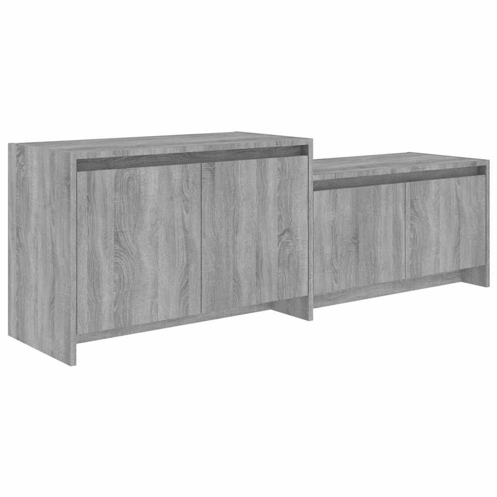 vidaXL TV-Schrank TV-Schrank Grau Sonoma 146,5x35x50 cm Holzwerkstoff (1-St)