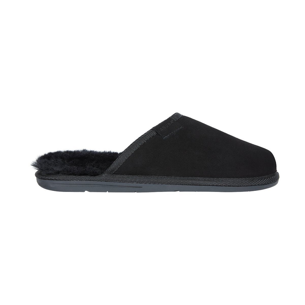 Vanuba SOAY Herren Hausschuh Echtleder Hüttenschuhe/Winter-Hausschuhe/Gefüttert