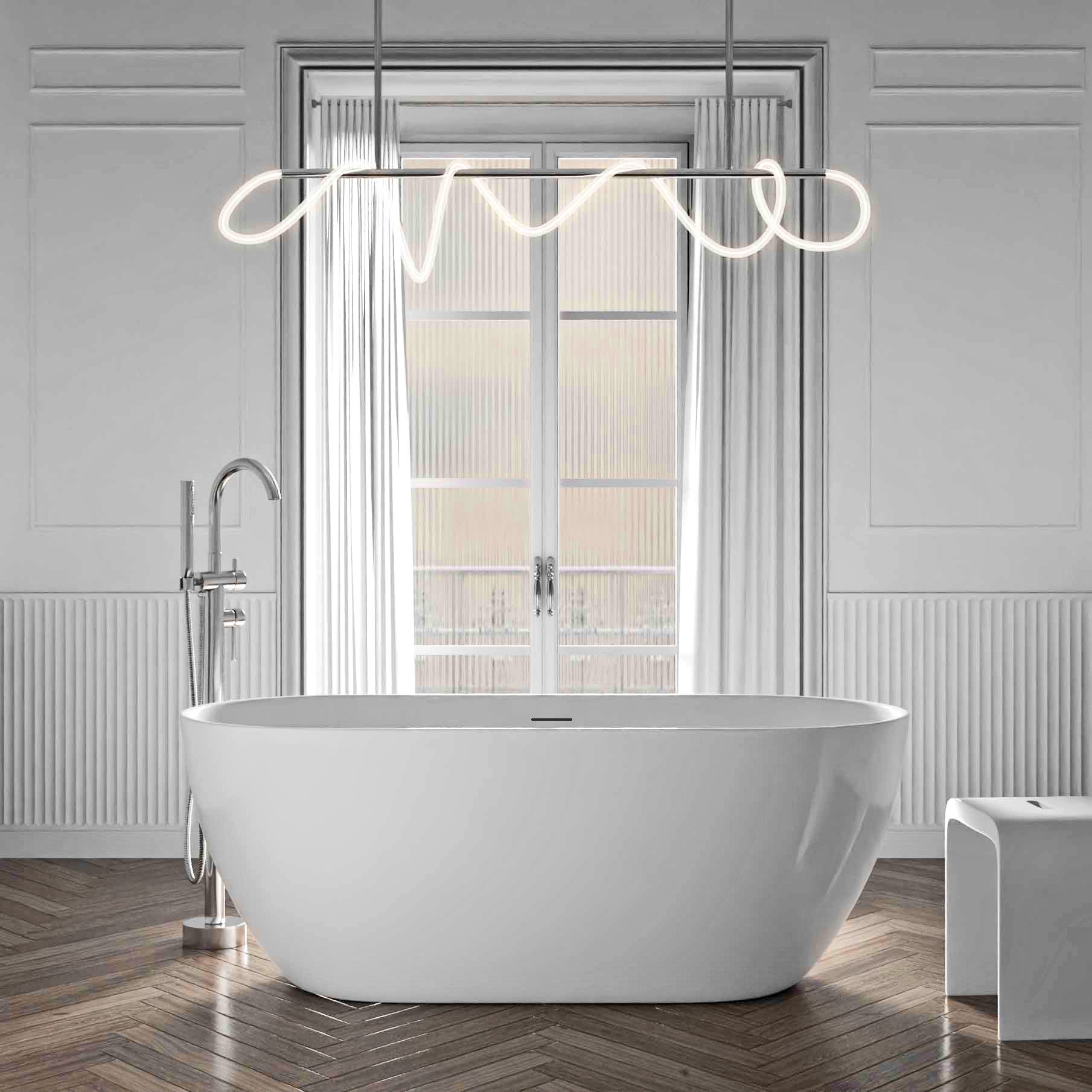Bernstein Badewanne JAZZ PLUS 2.0, (Acrylbadewannen, freistehende Wanne, Ac günstig online kaufen