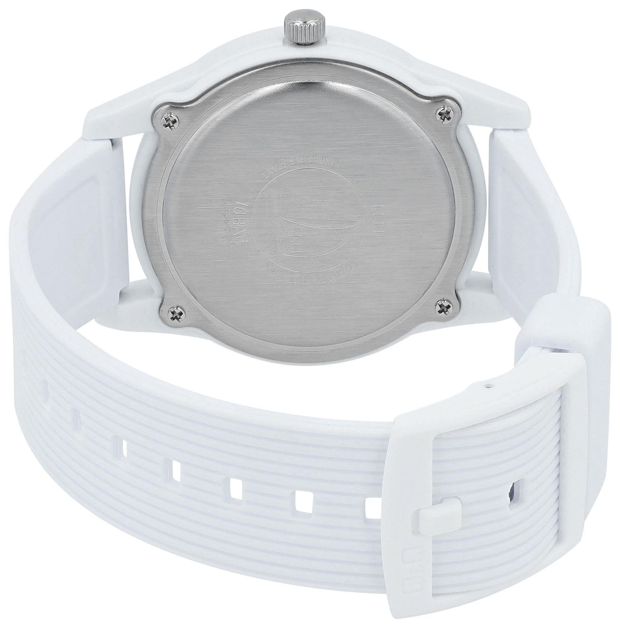 Q&Q Quarzuhr Jugendliche, unisex, 10 Bar, Resinband, Geschenk