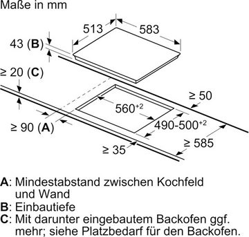 NEFF Elektro-Herd-Set EX1, mit Teleskopauszug nachrüstbar