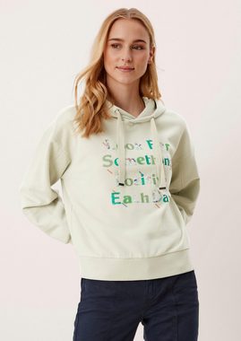 s.Oliver Sweatshirt Sweater mit Schriftzug