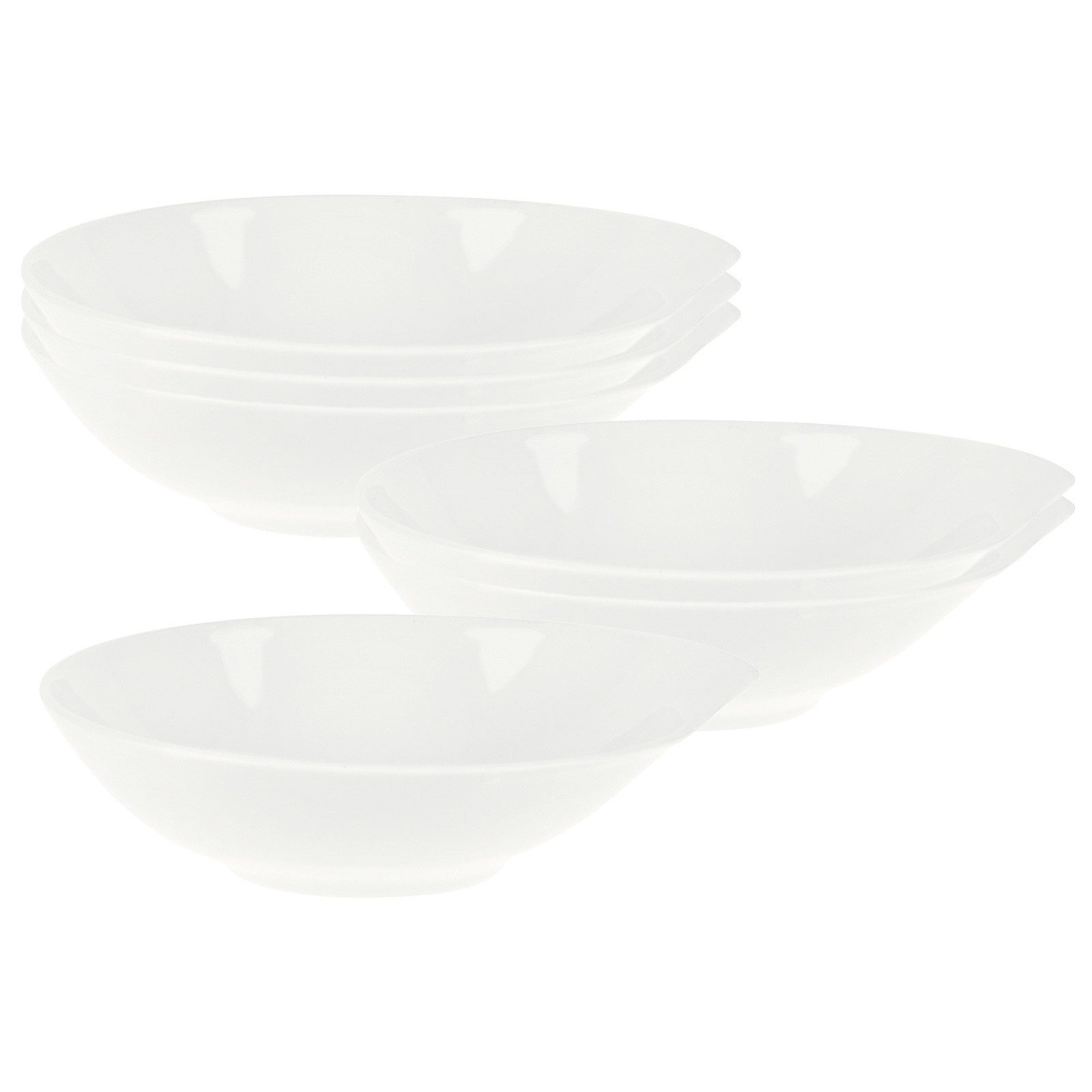 Villeroy & Boch Schale Flow Suppenbols 300 ml 6er Set, Porzellan, (6 Чаші, 6-tlg)
