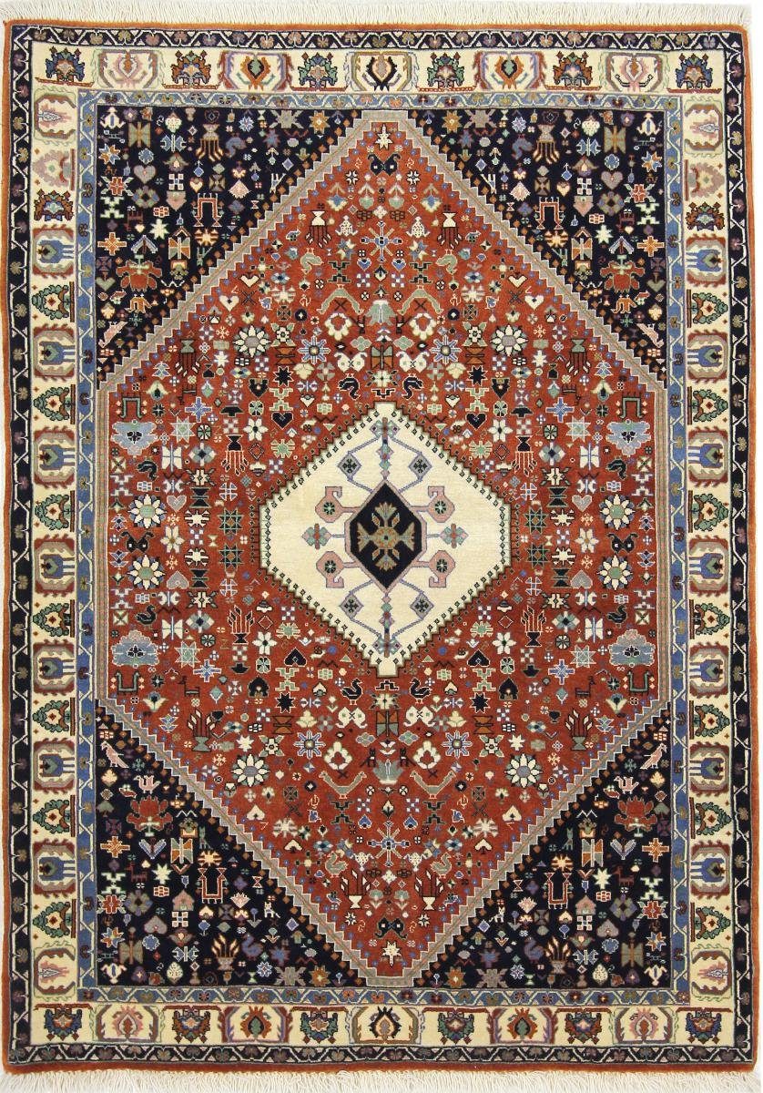 Orientteppich Ghashghai 115x163 12 mm Höhe: / Orientteppich Nain Perserteppich, rechteckig, Handgeknüpfter Trading