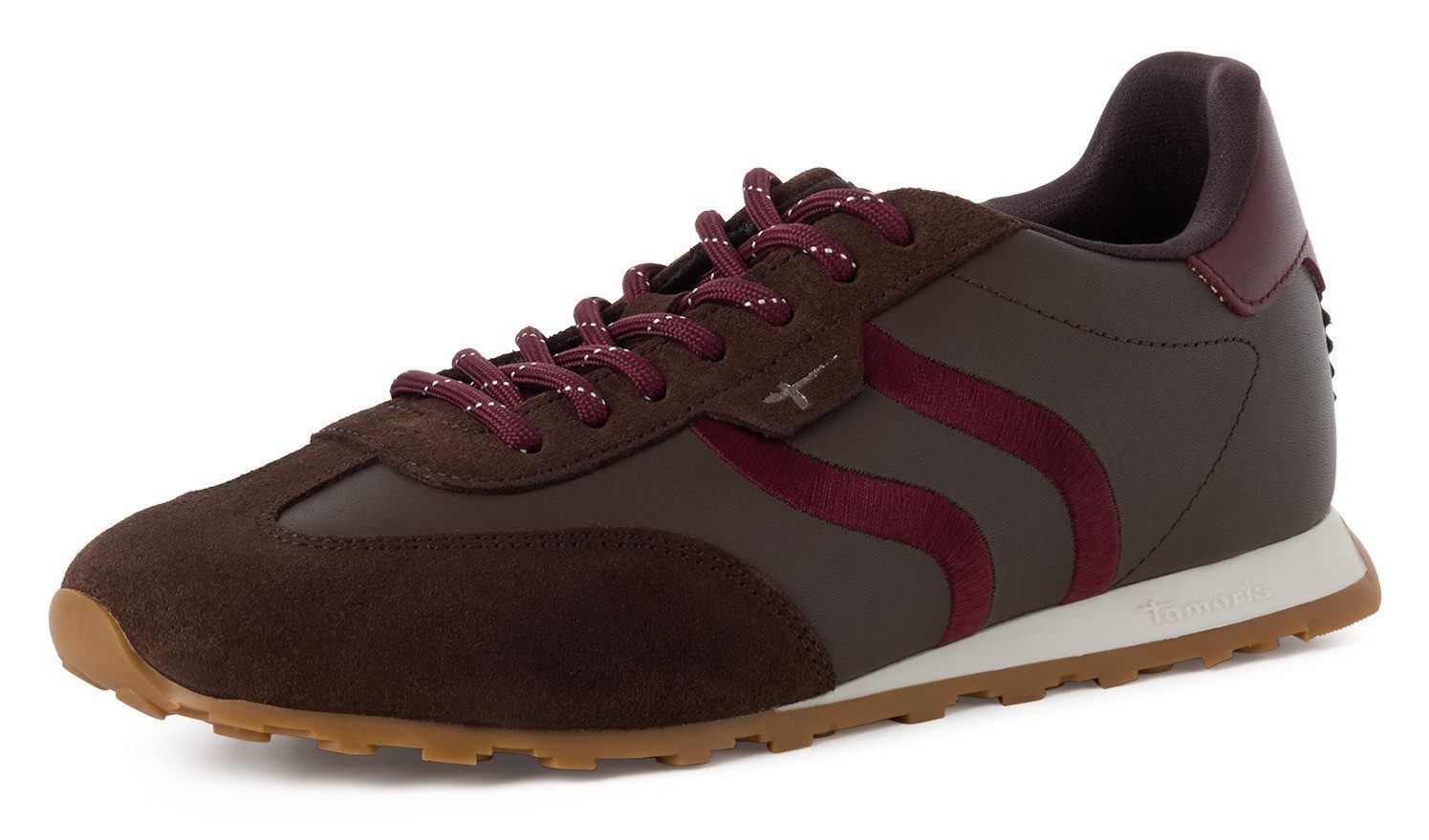 Tamaris Keilsneaker Freizeitschuh, Halbschuh, Schnürer im Retro-Look. € 89,95