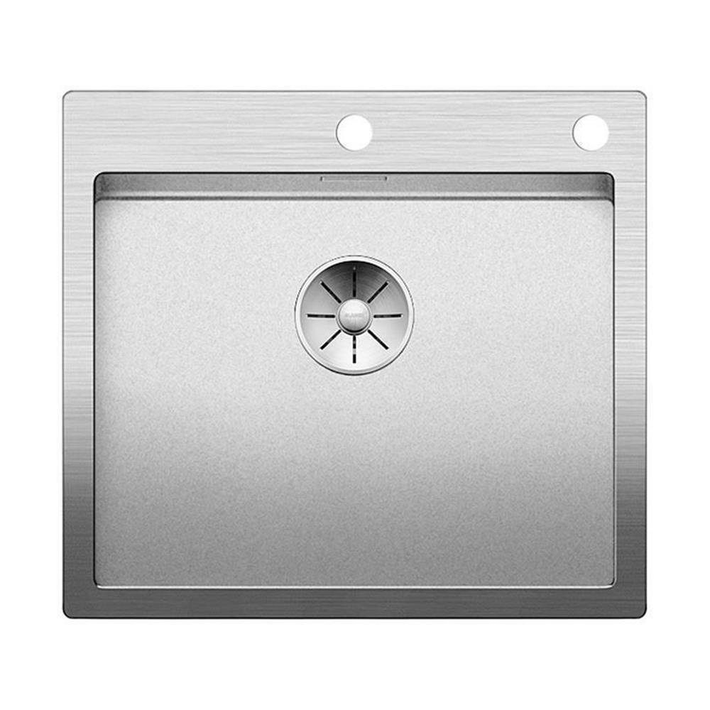 Blanco Edelstahlspüle CLARON 500-IF/A Edelstahl Durinox InFino, 56/51 cm